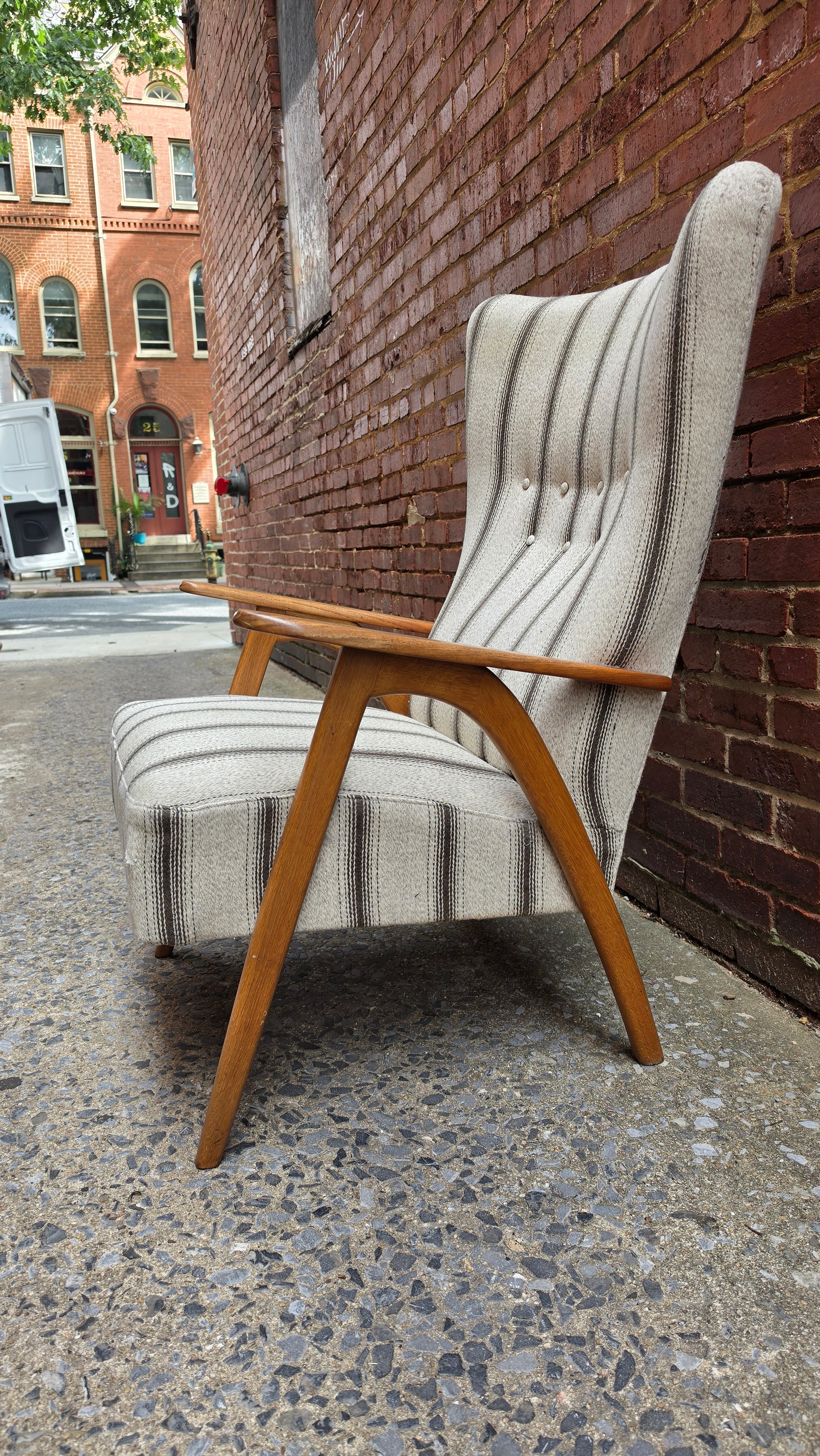 Tall Danish Lounge Chair