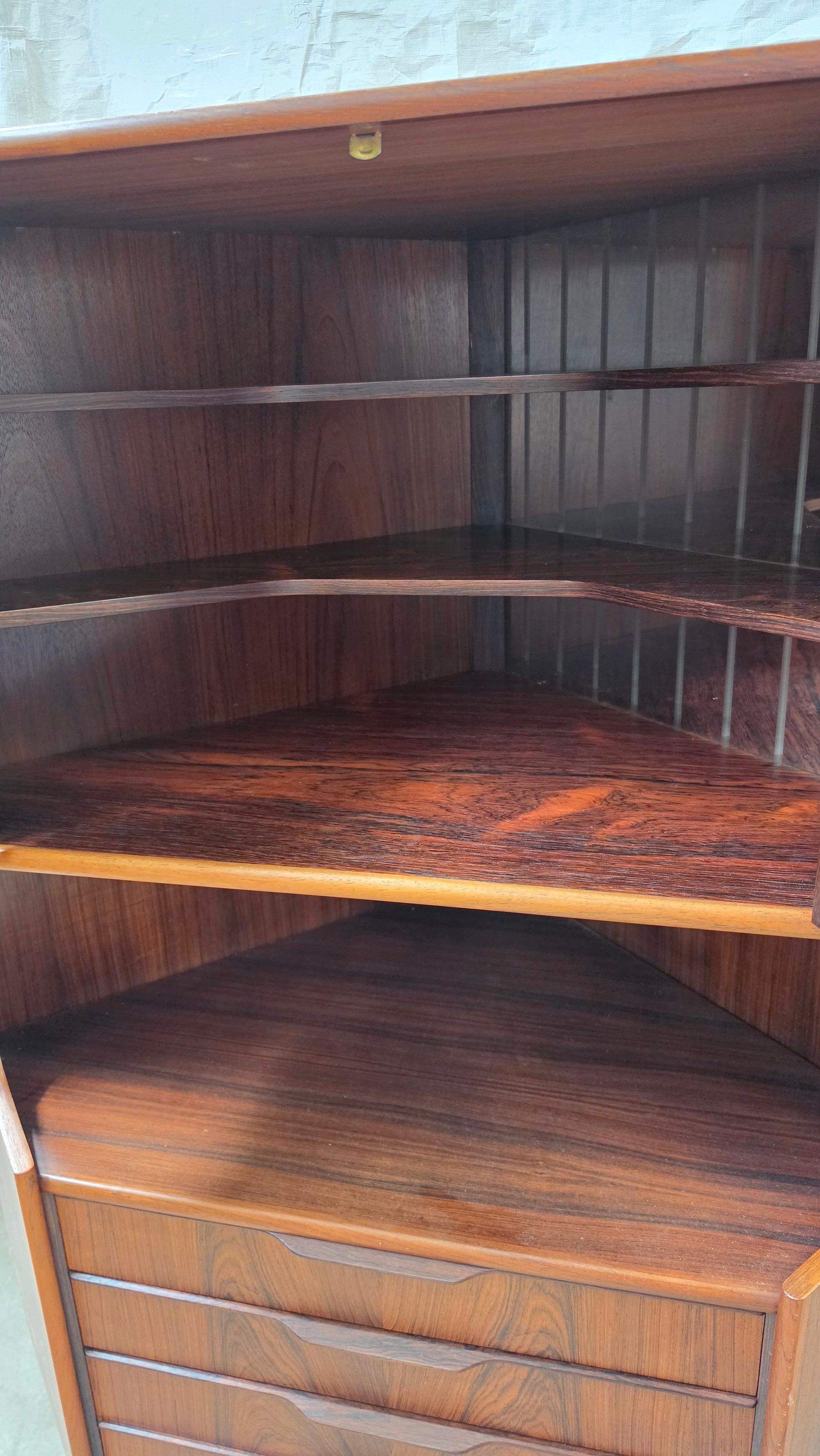 Oman Junn Rosewood Corner Cabinet