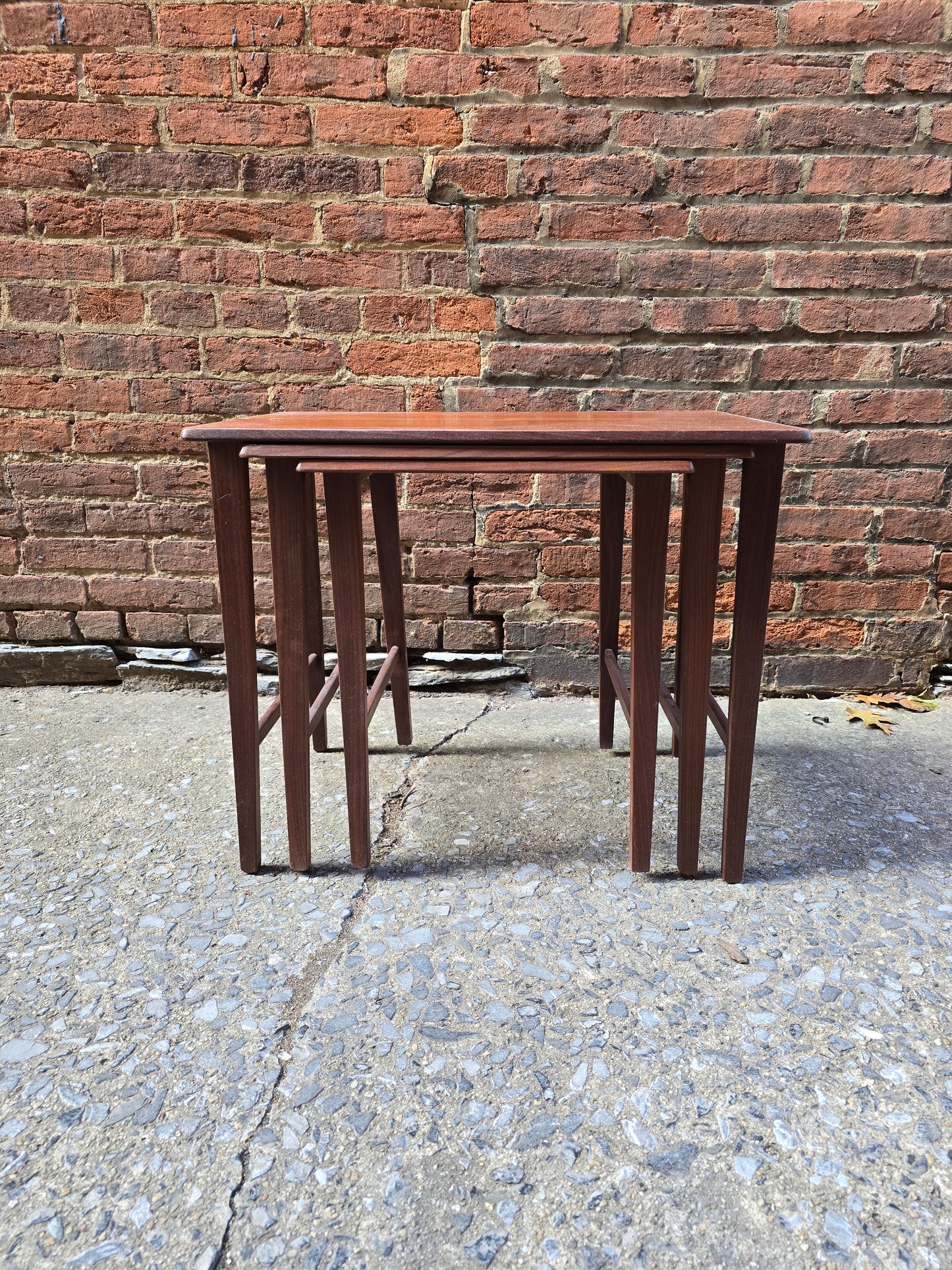 Danish Teak Nesting Tables 1125006