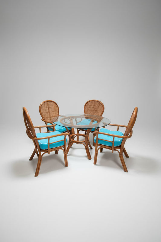 Rattan Dining Set