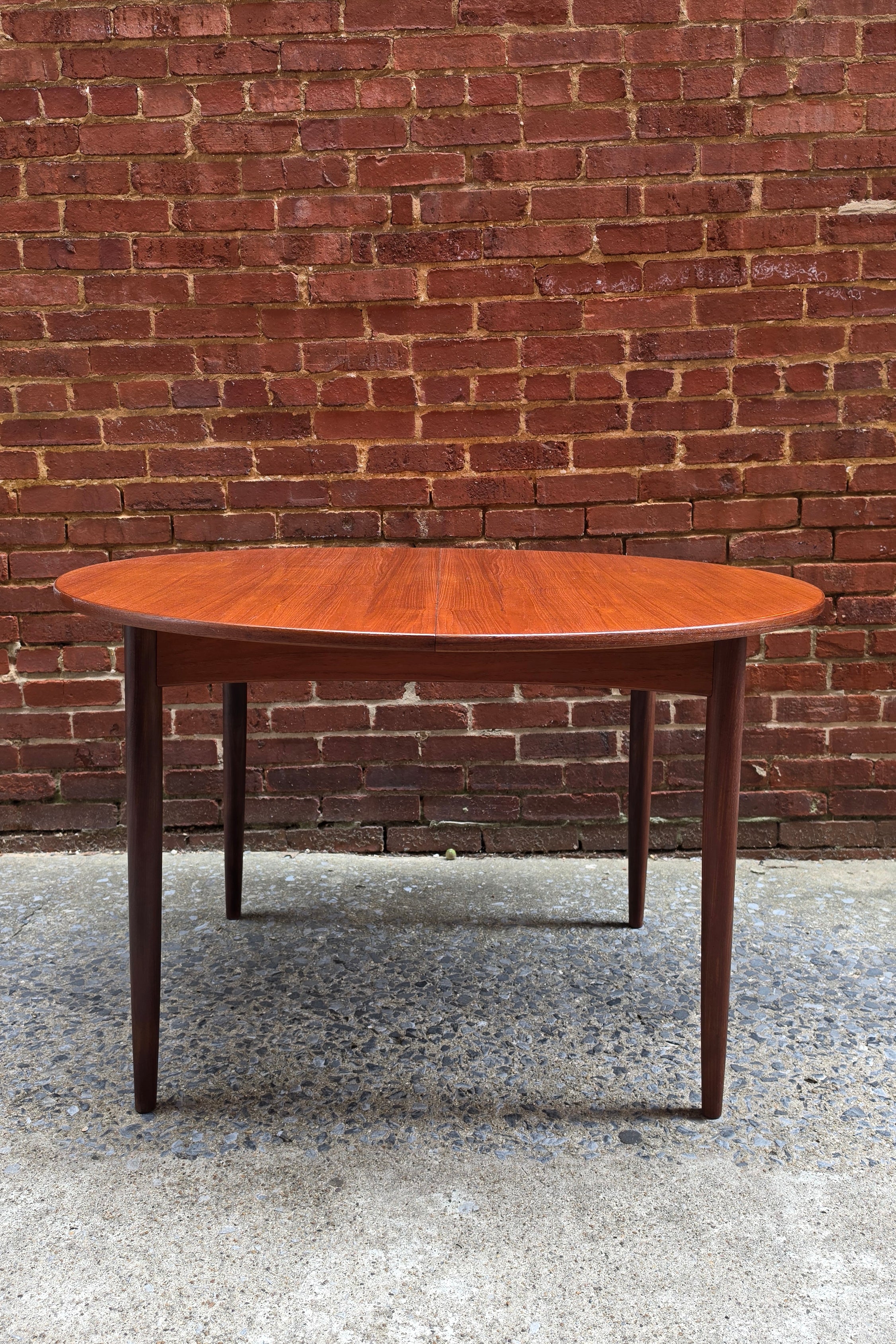 Danish Teak Round Table