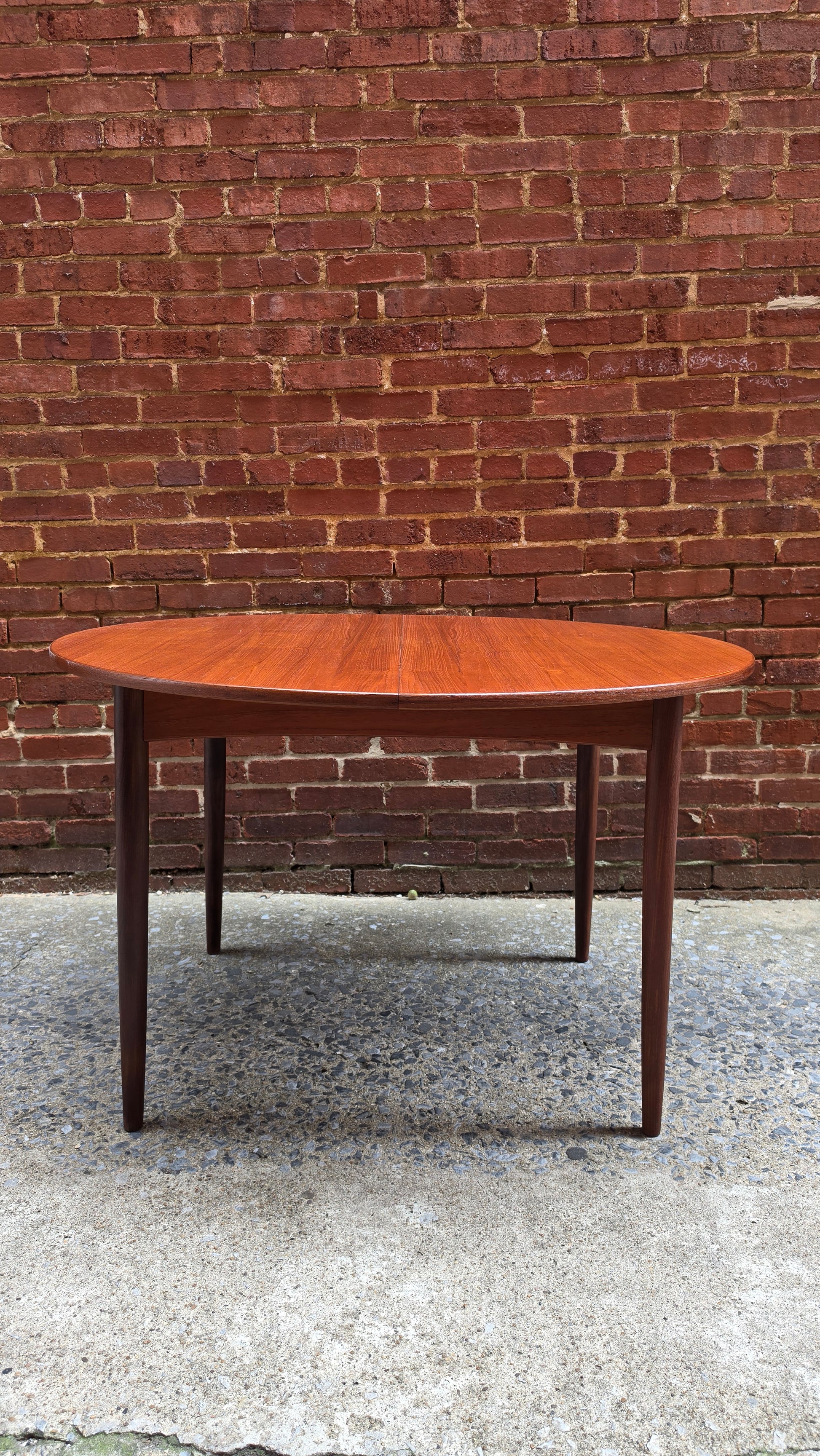 Danish Teak Round Table
