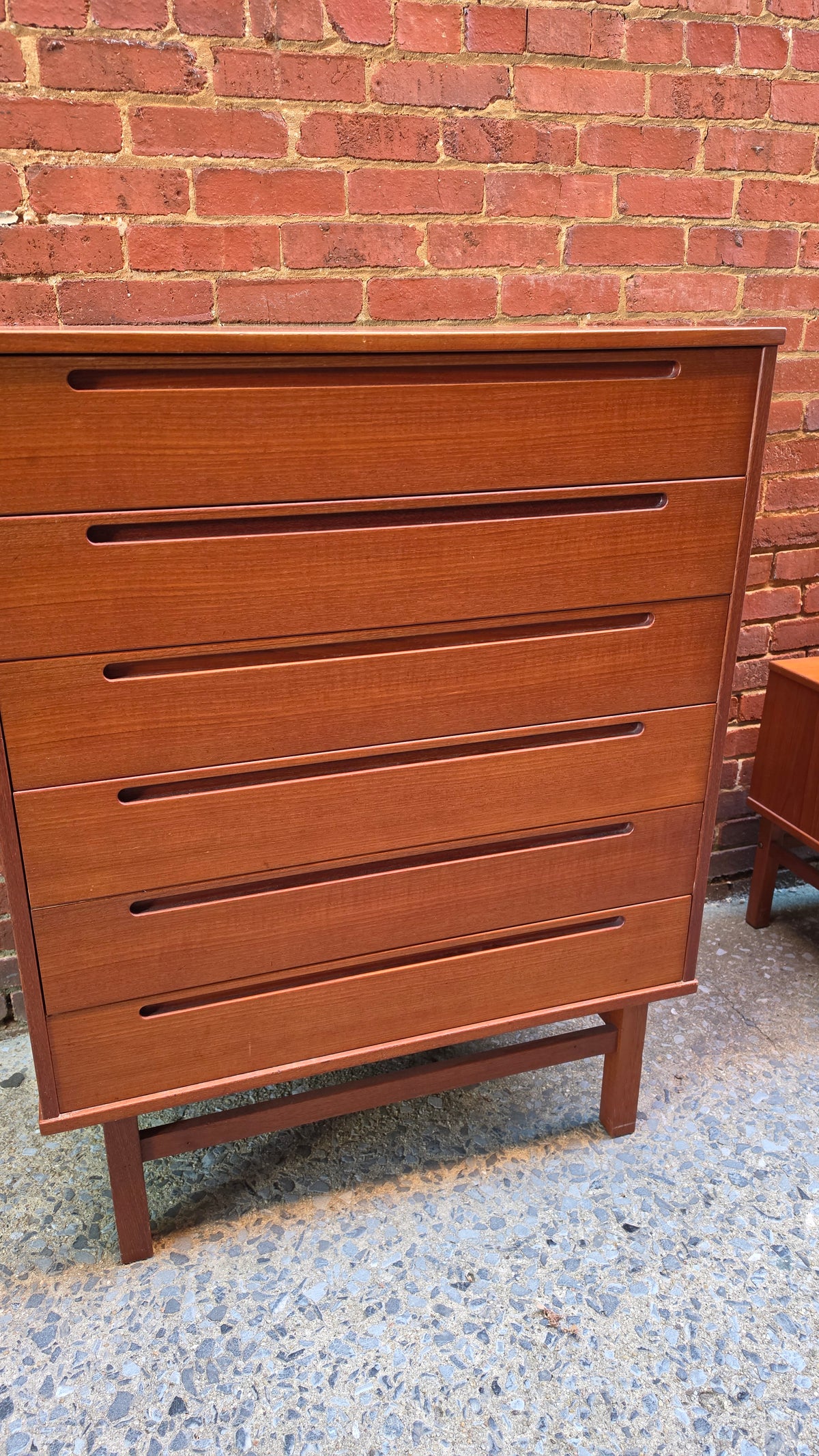 Nils Jonsson Teak Tall Chest