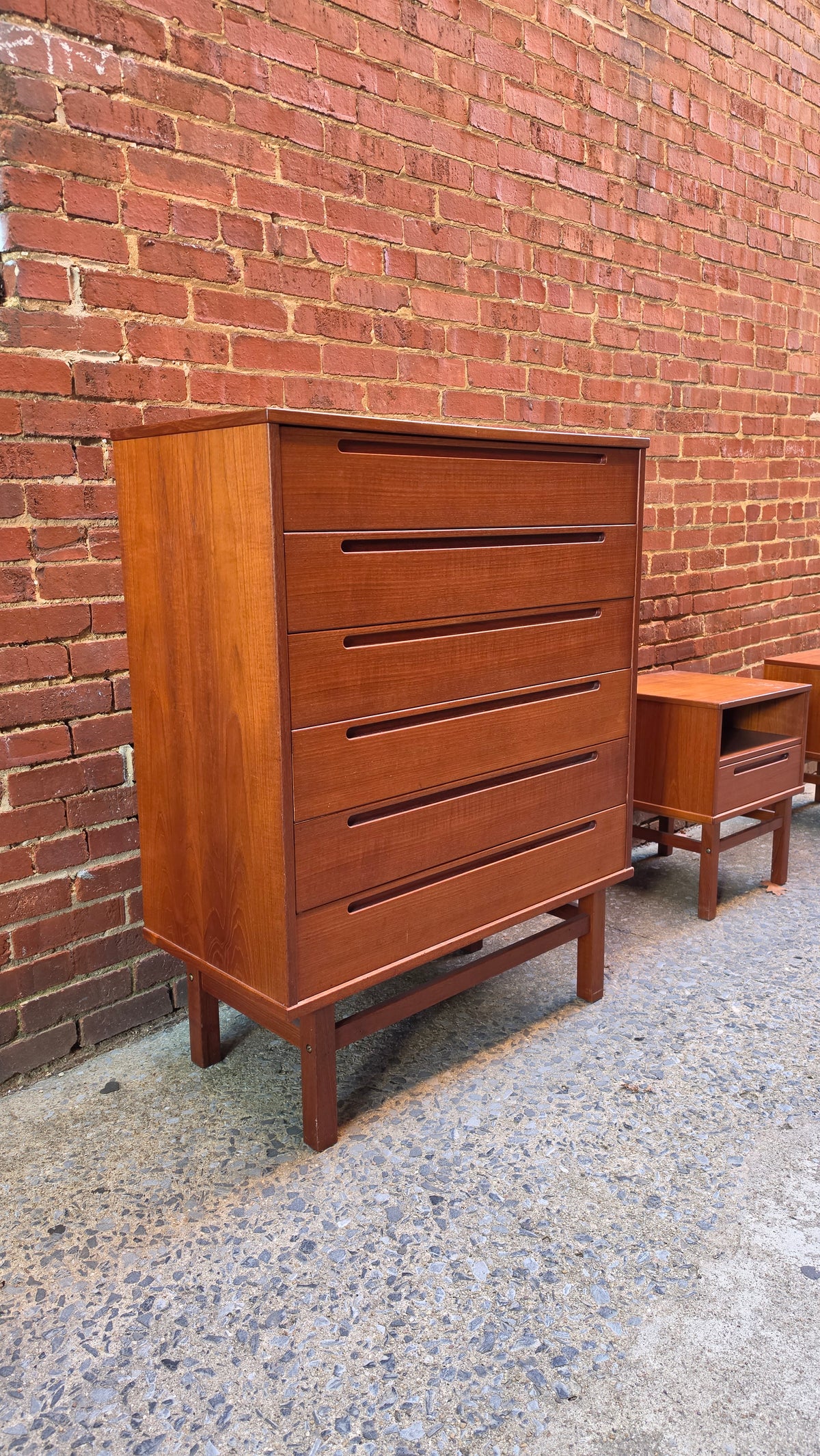 Nils Jonsson Teak Tall Chest