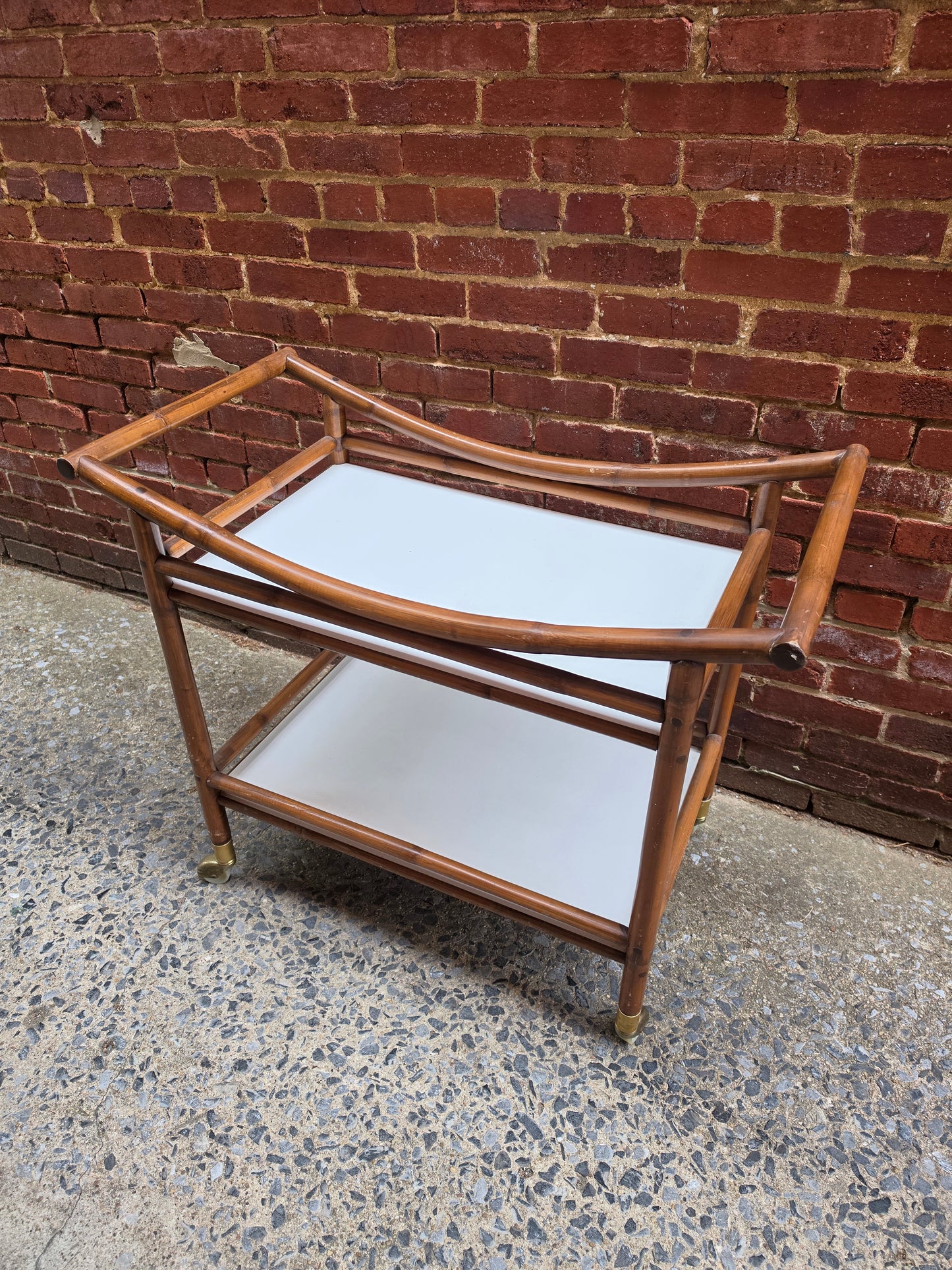 Rattan Bar Cart 0526001