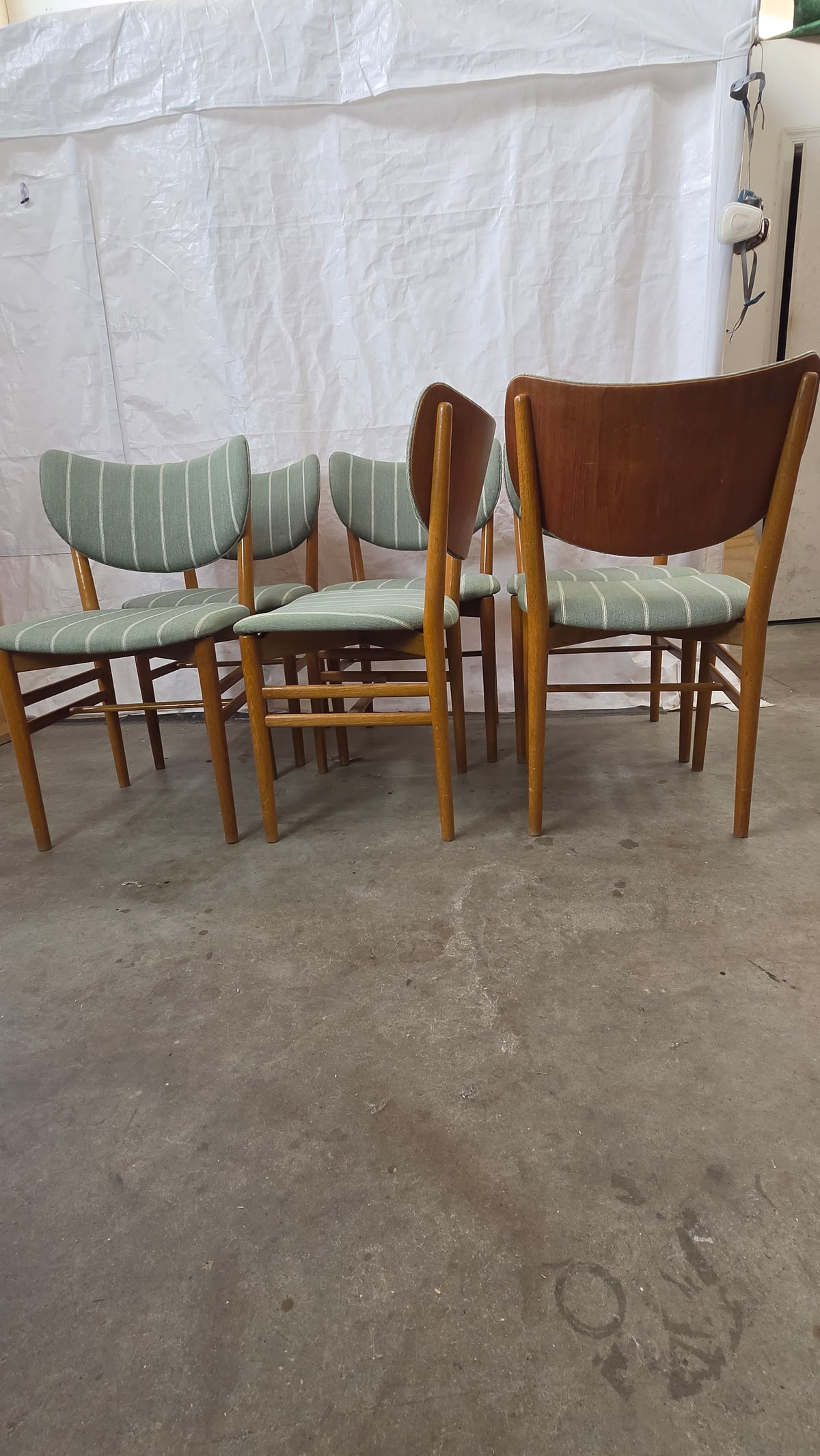 Set of 6 Koepel Danish Dining Chairs