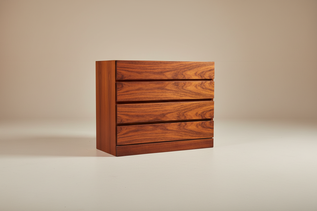 Rosewood 4-Drawer Chest