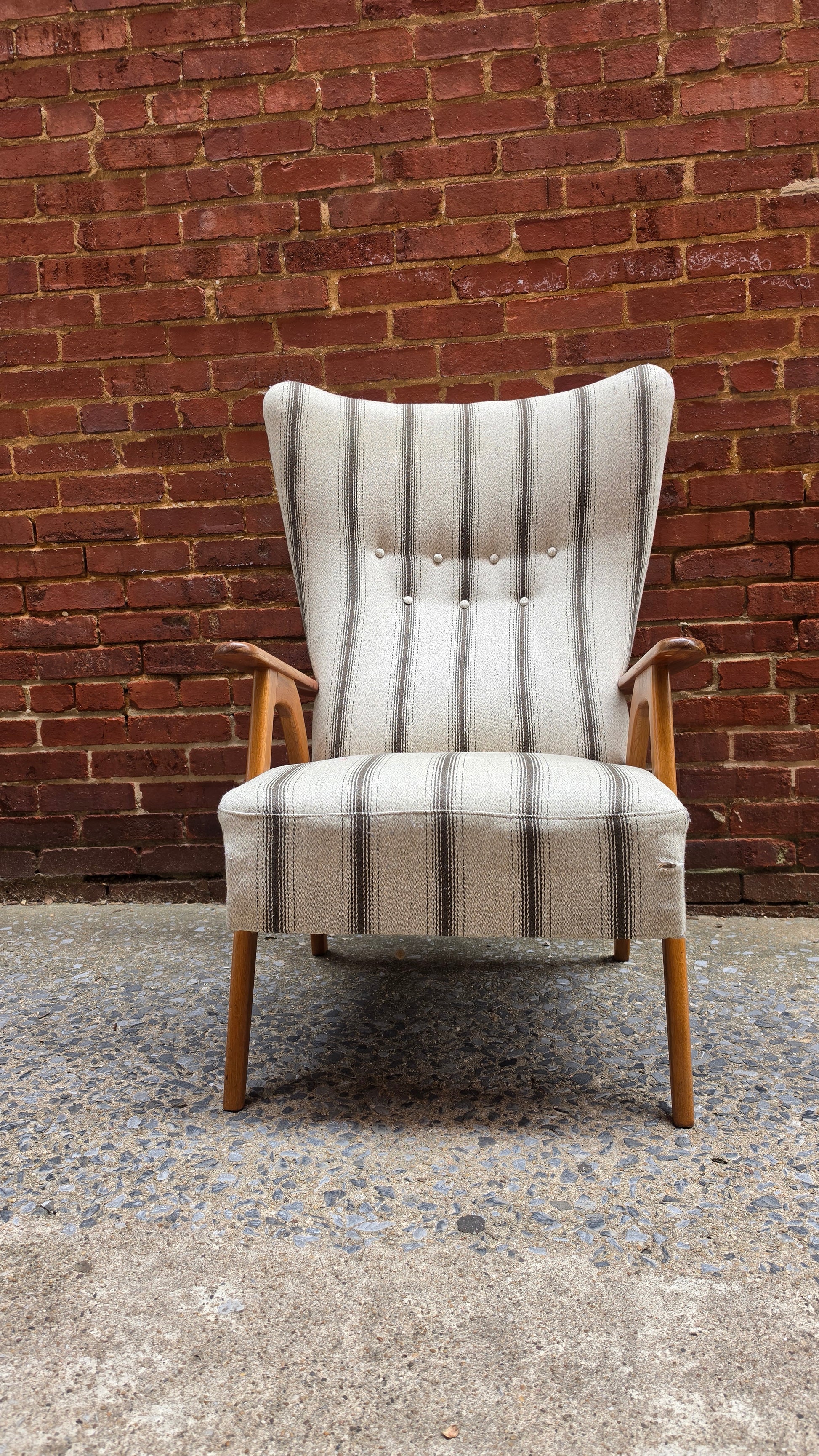 Tall Danish Lounge Chair