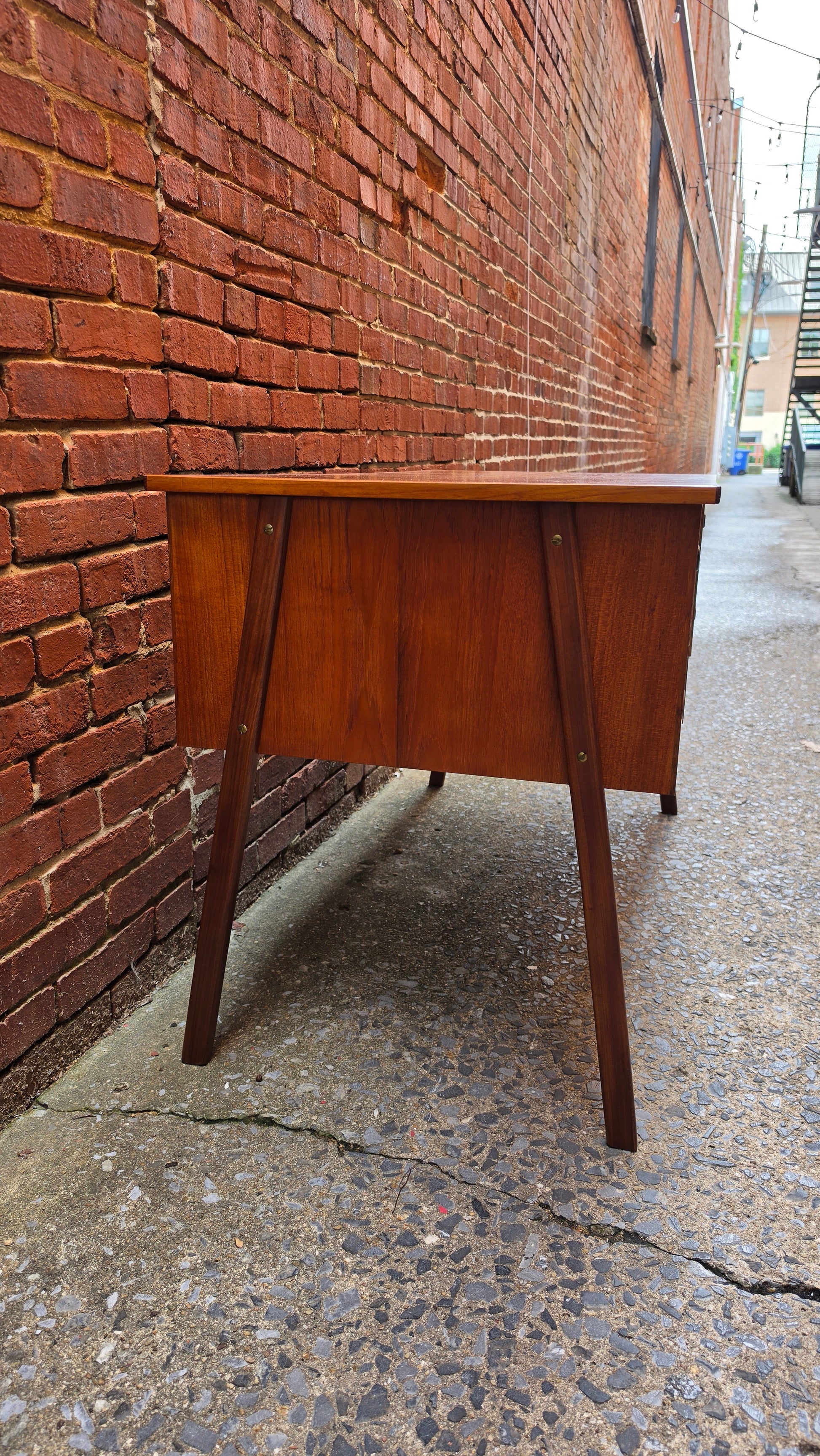 Danish Teak Desk 0526-002