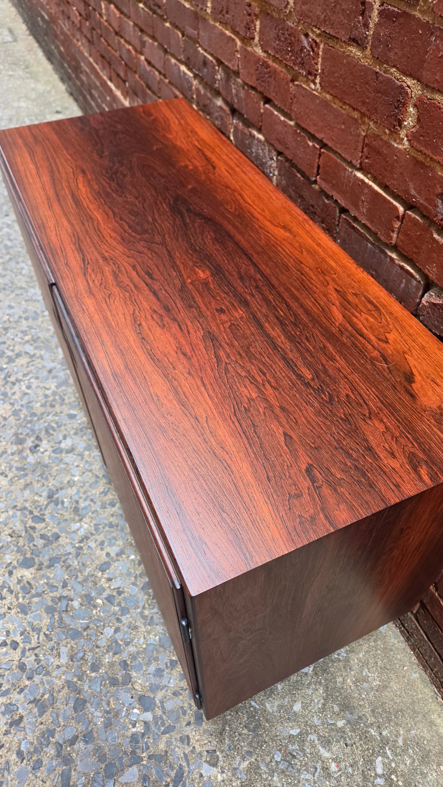 Petite Danish Rosewood Sideboard