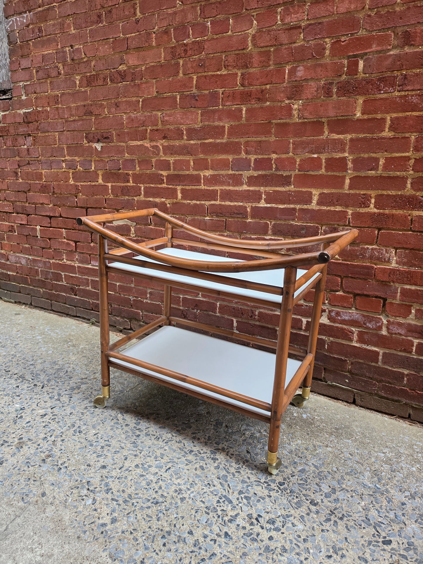 Rattan Bar Cart 0526001