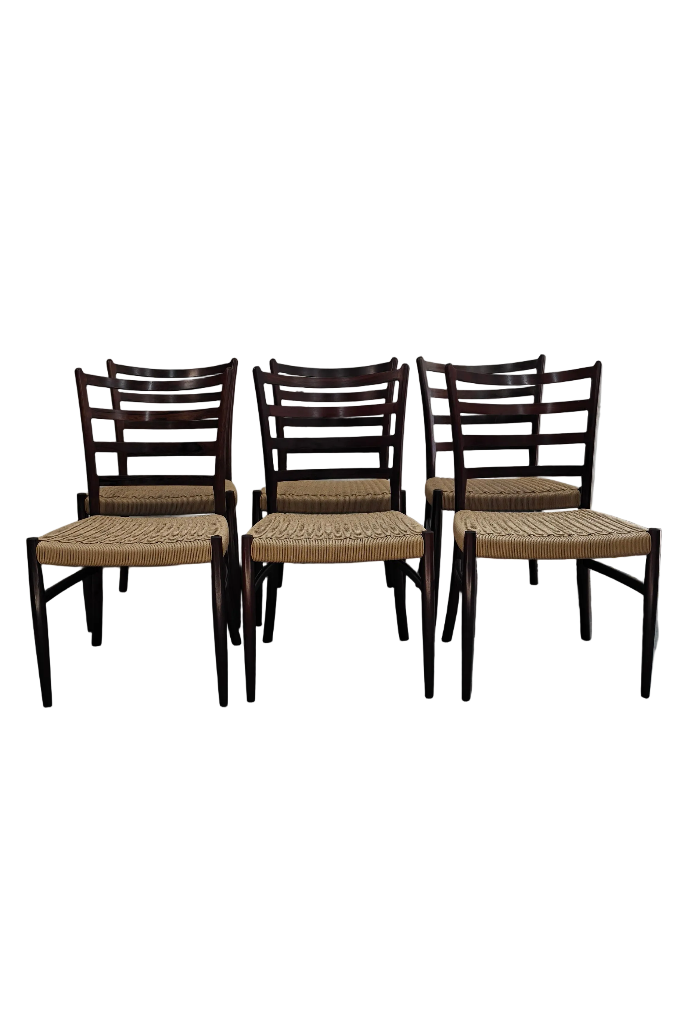 Set of 6 Danish Cord Dining Chairs