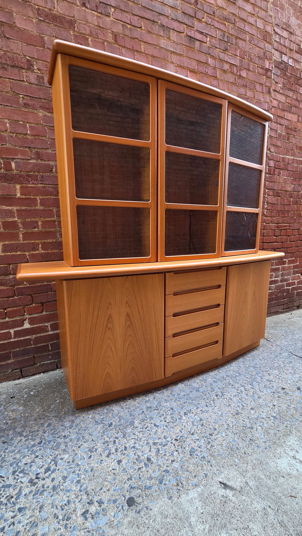 Skovby Danish Teak China Hutch