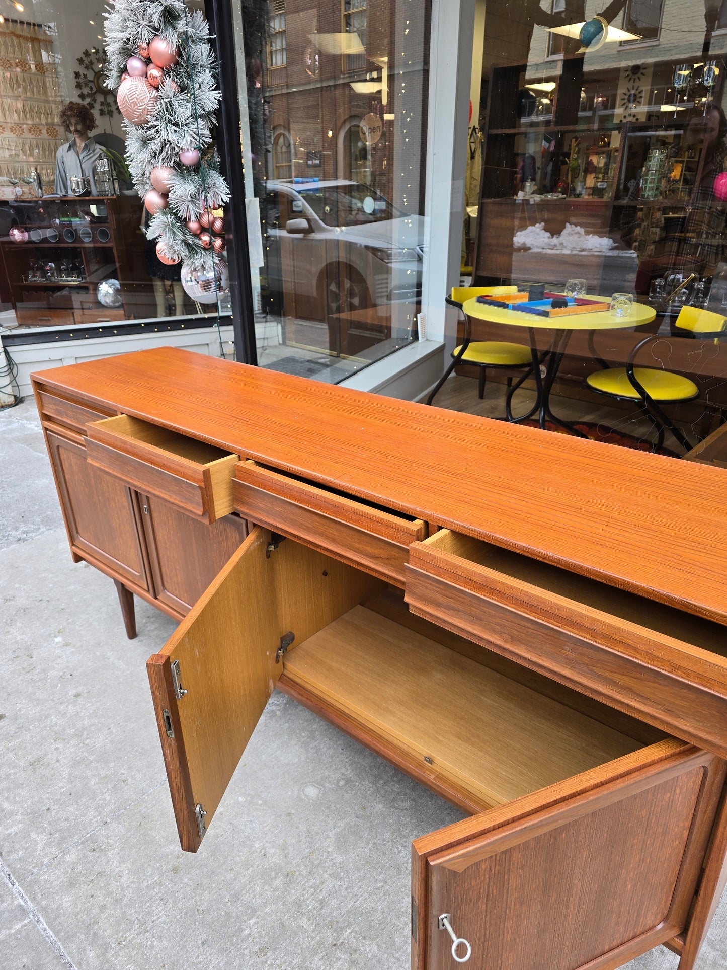 Danish Teak Credenza 2602001