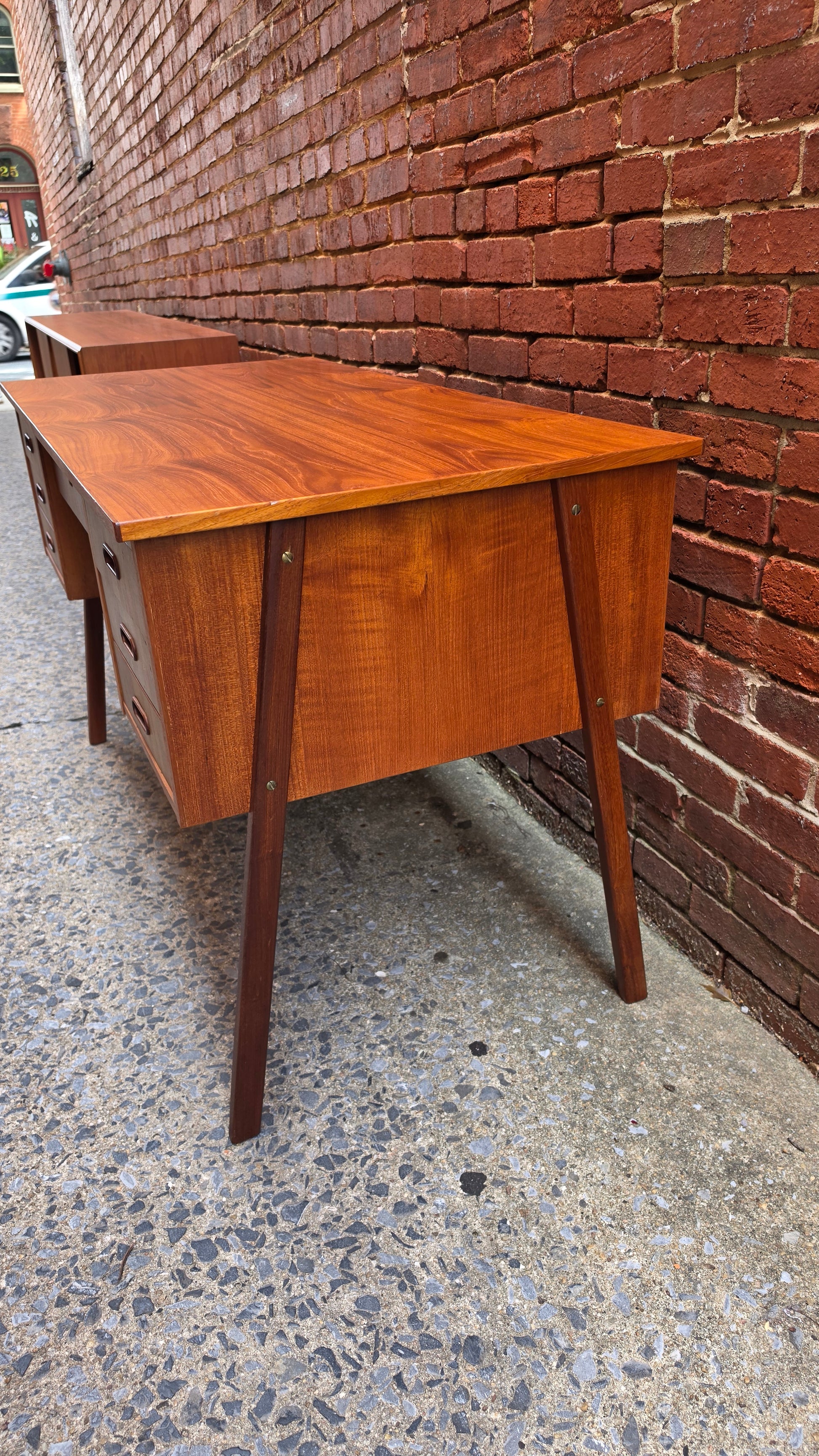 Danish Teak Desk 0526-002