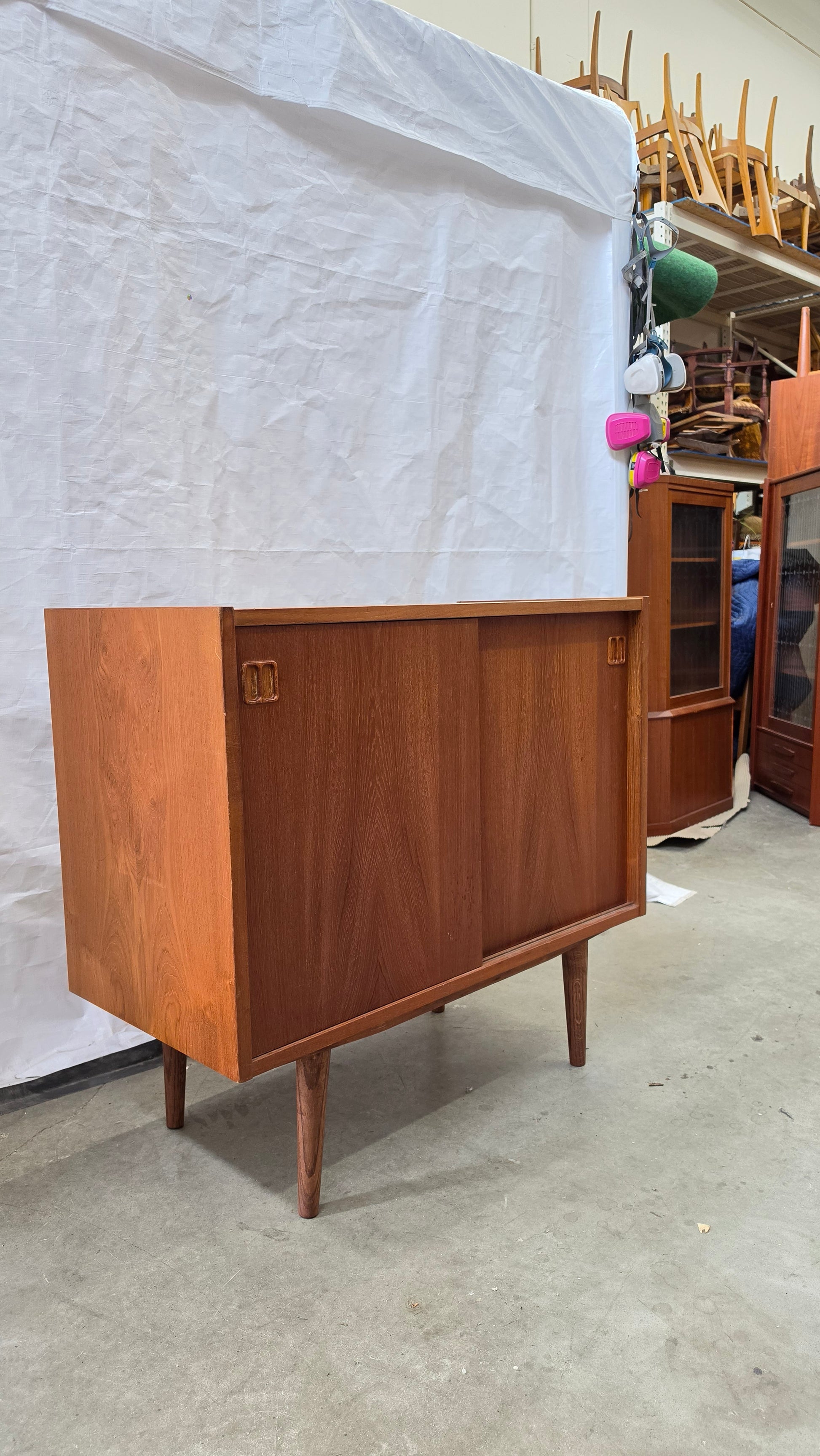 Petite Danish Teak Credenza (2 available)