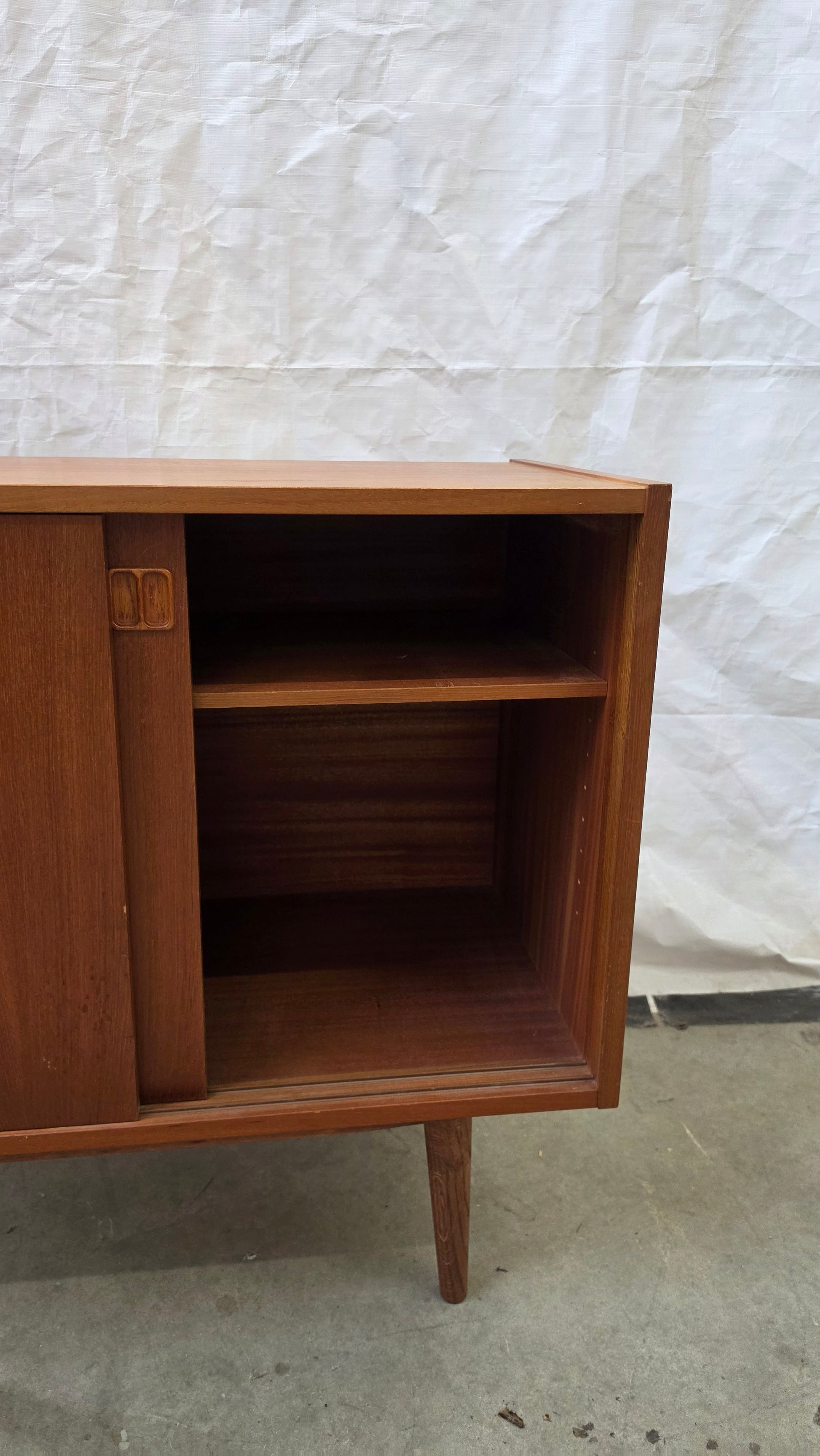 Petite Danish Teak Credenza (2 available)