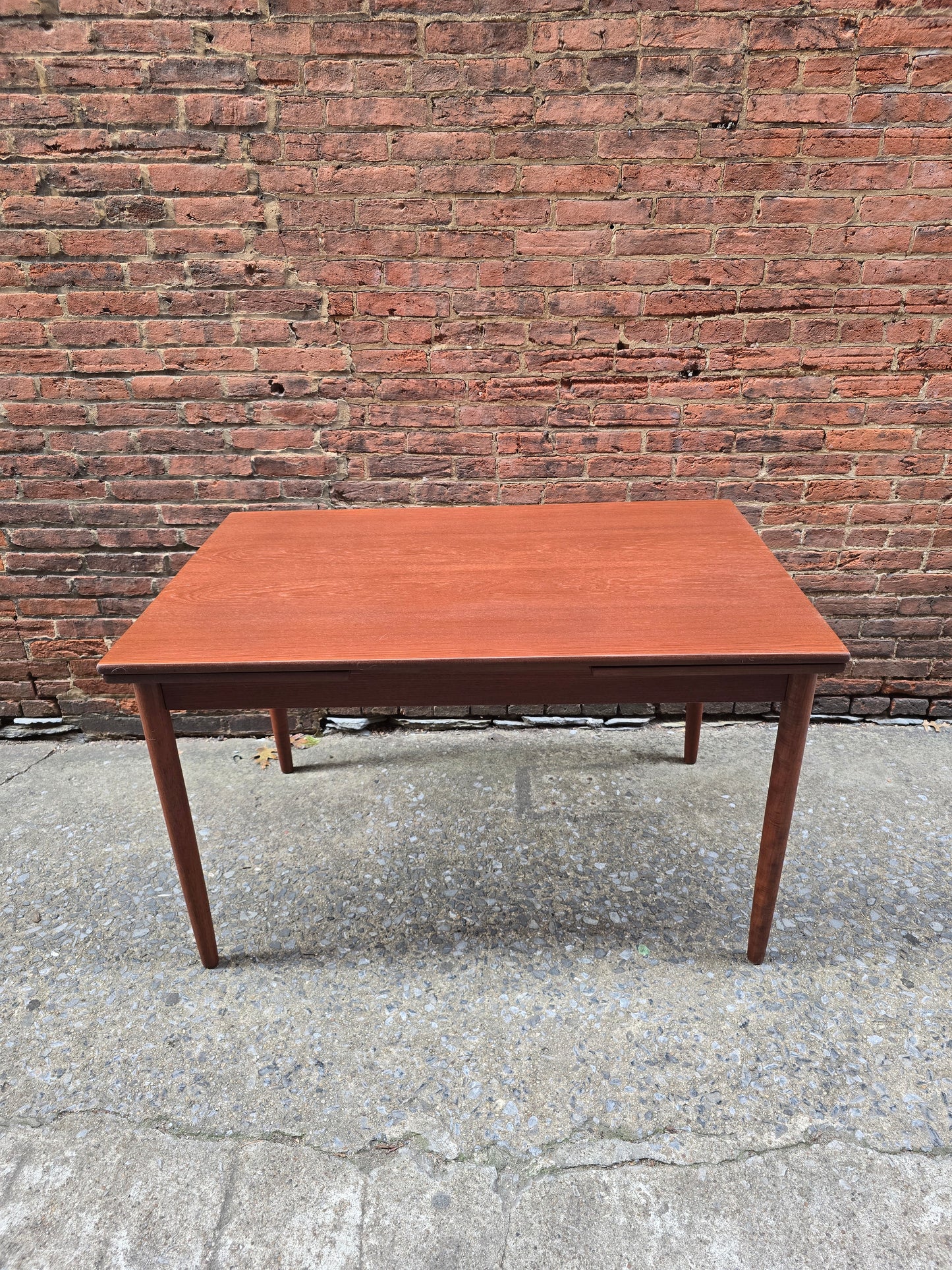 Expandable Danish Teak Dining Table 1225008