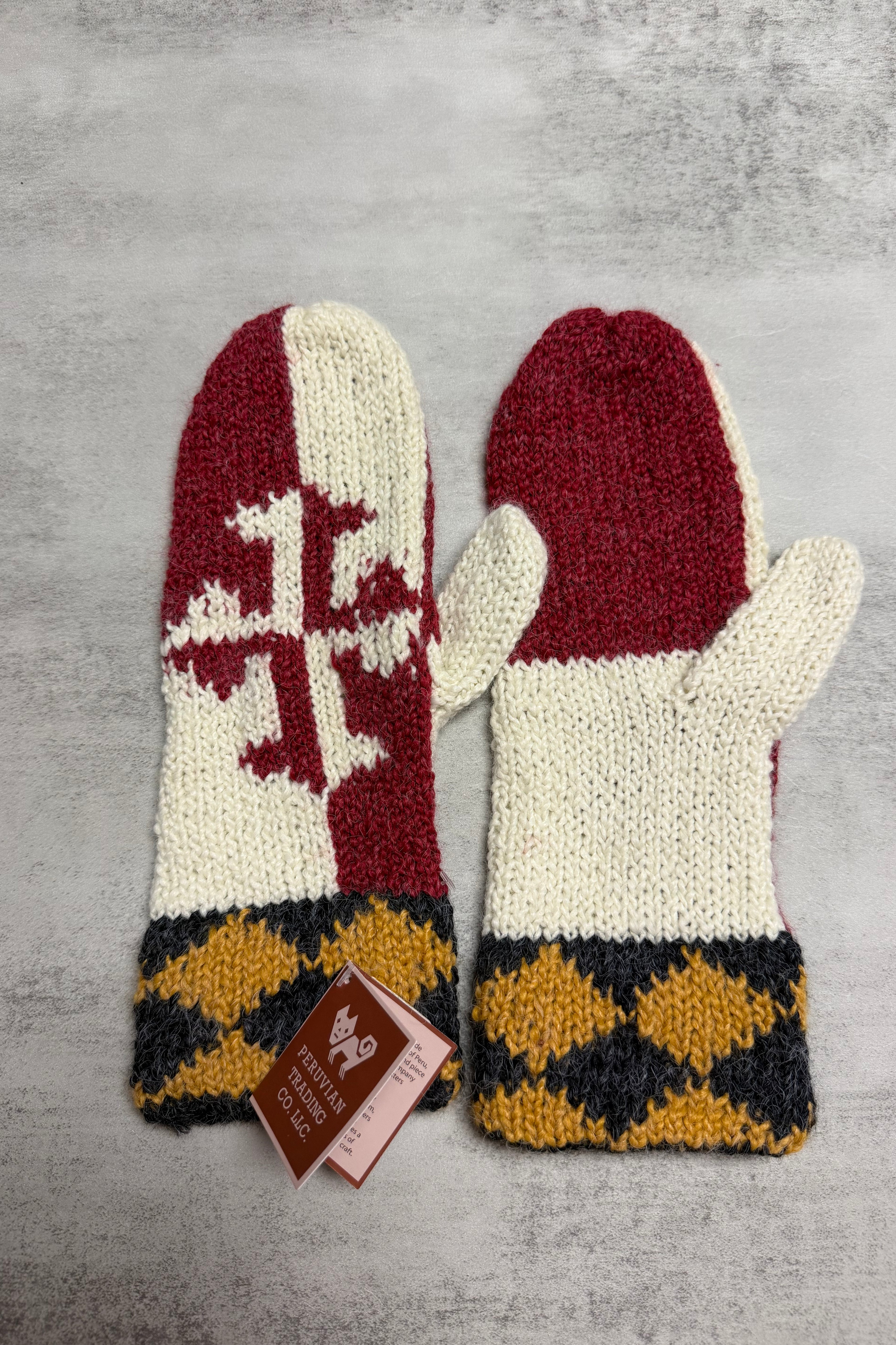 Maryland Flag Mittens