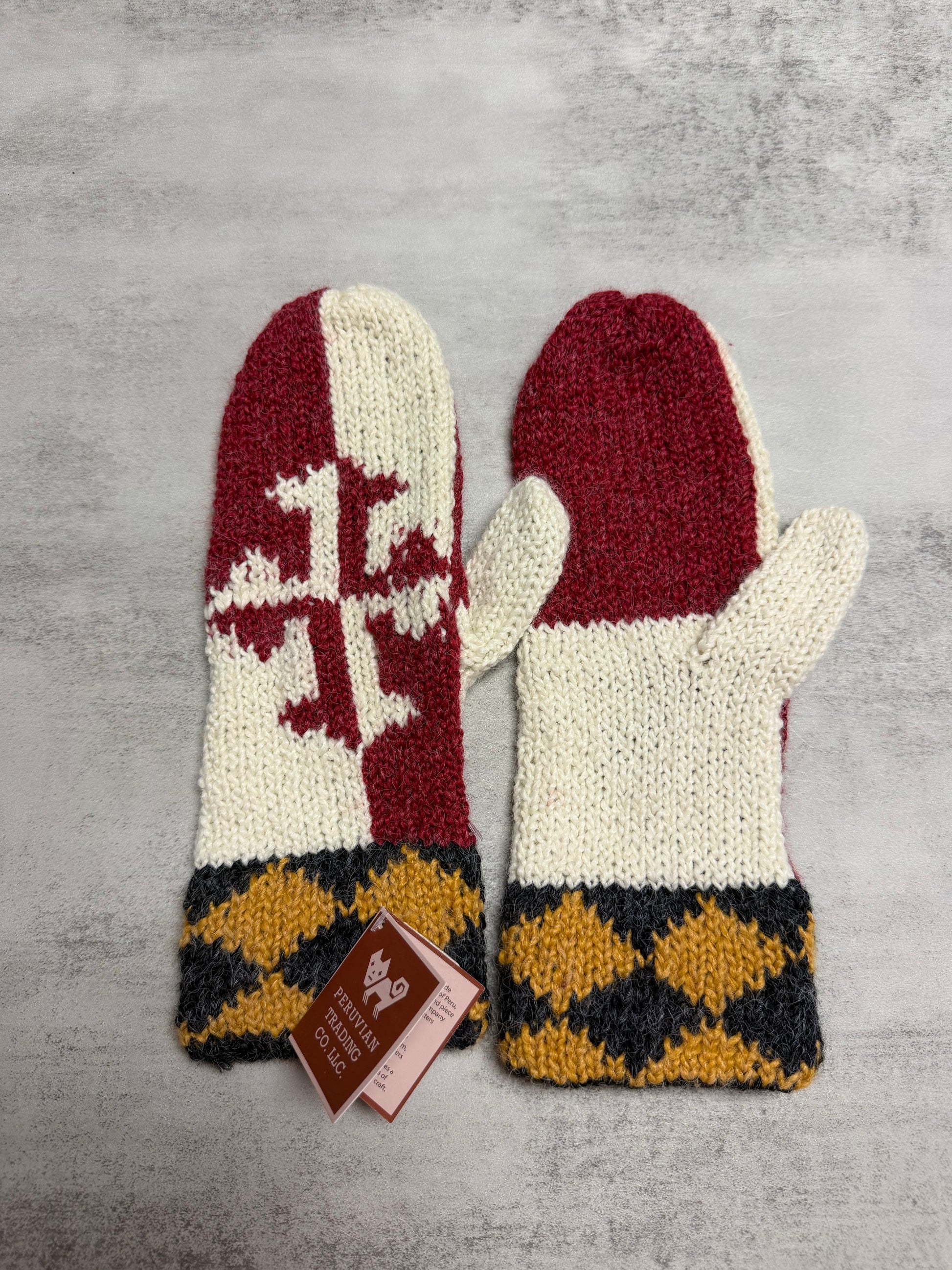 Maryland Flag Mittens