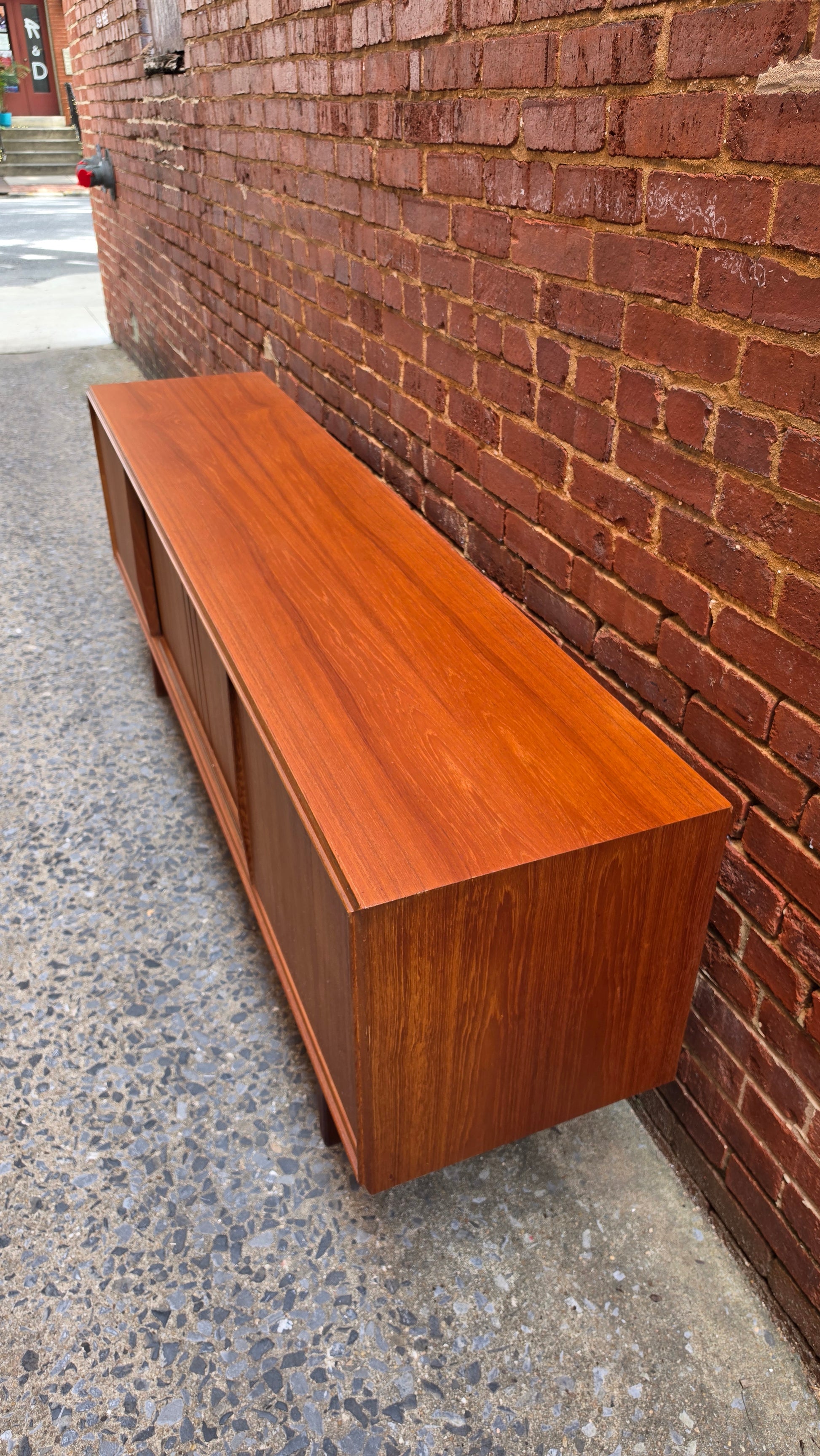 Danish Teak 4 Door Credenza 0526004