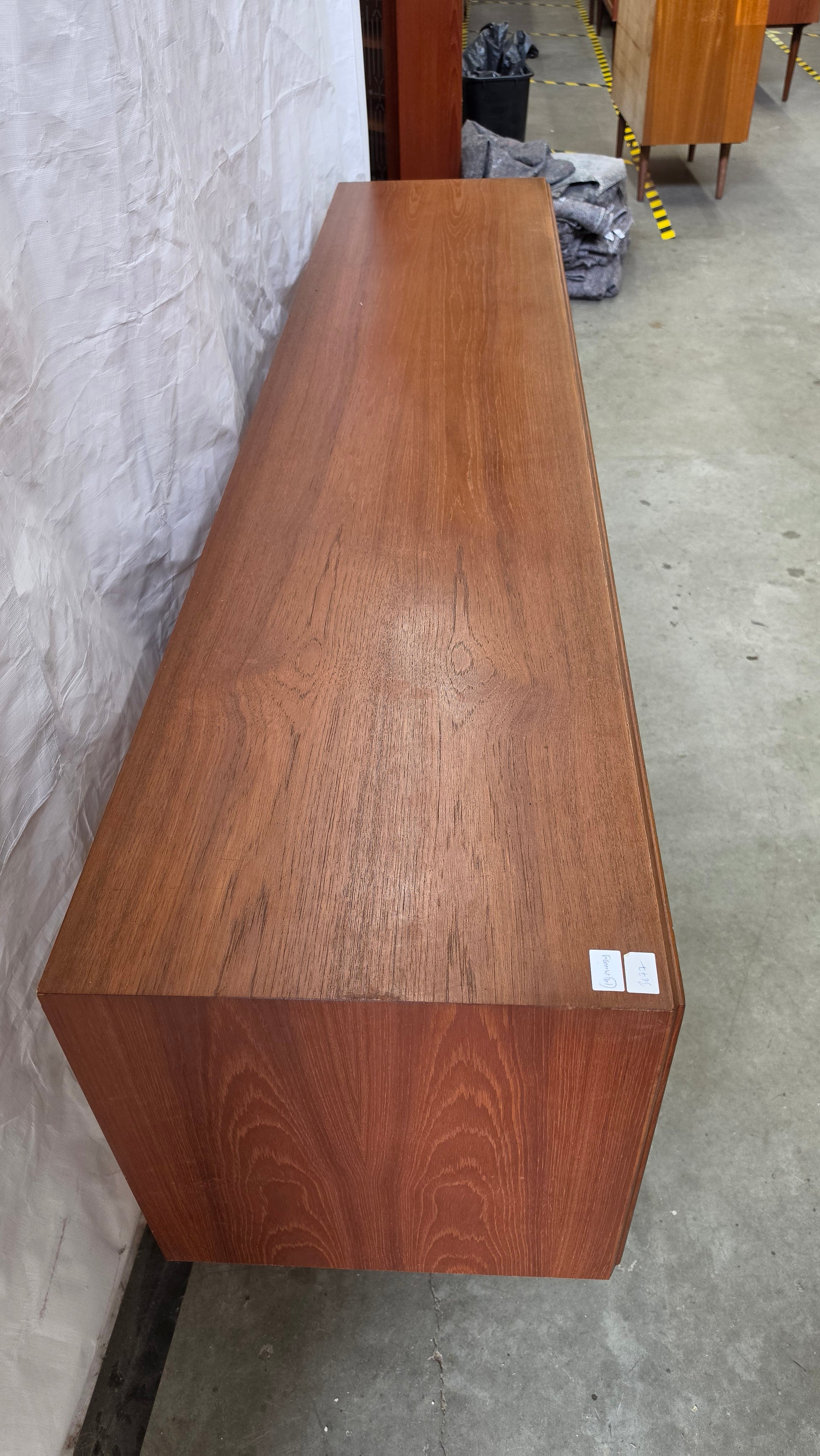 Danish Teak 4 Door Credenza