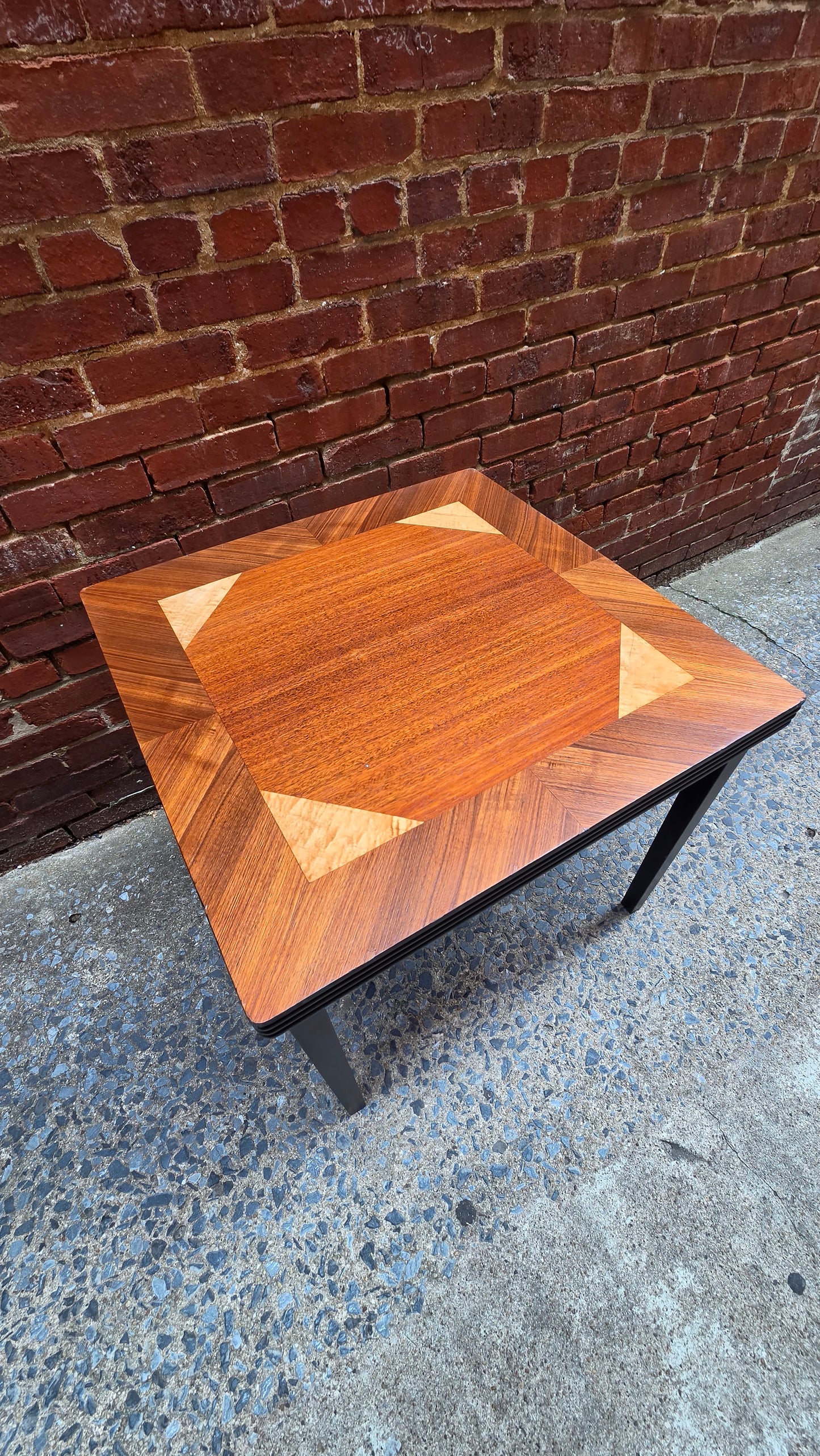Vintage Folding Game Table