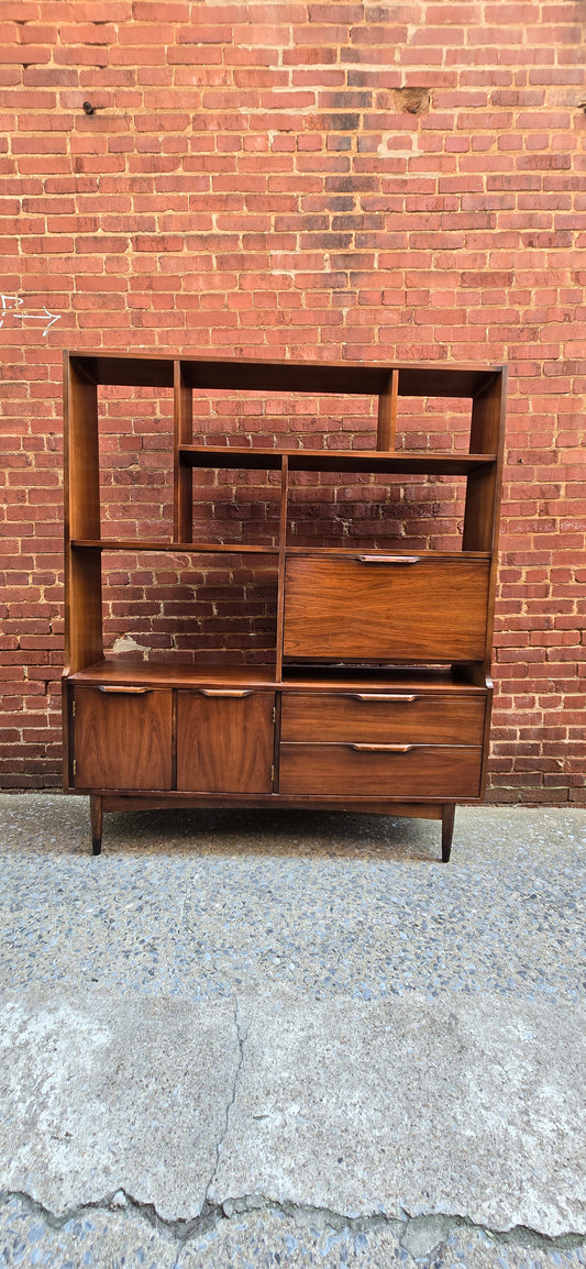 Mid-century Walnut Room Divider