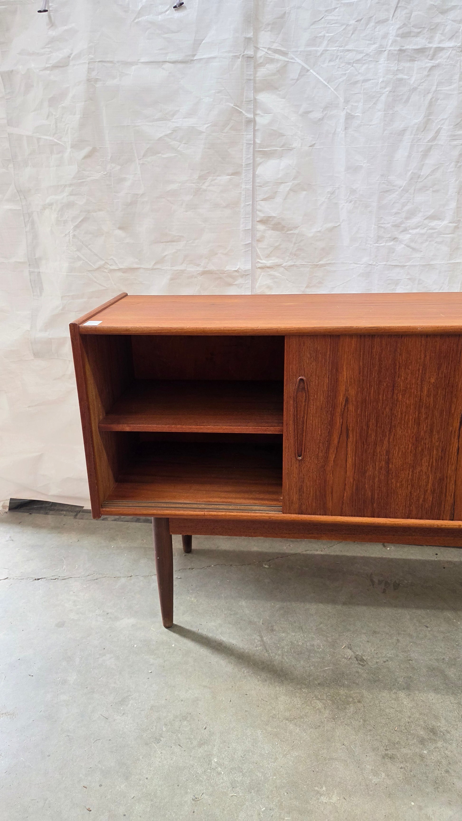 3658 Danish Teak Credenza