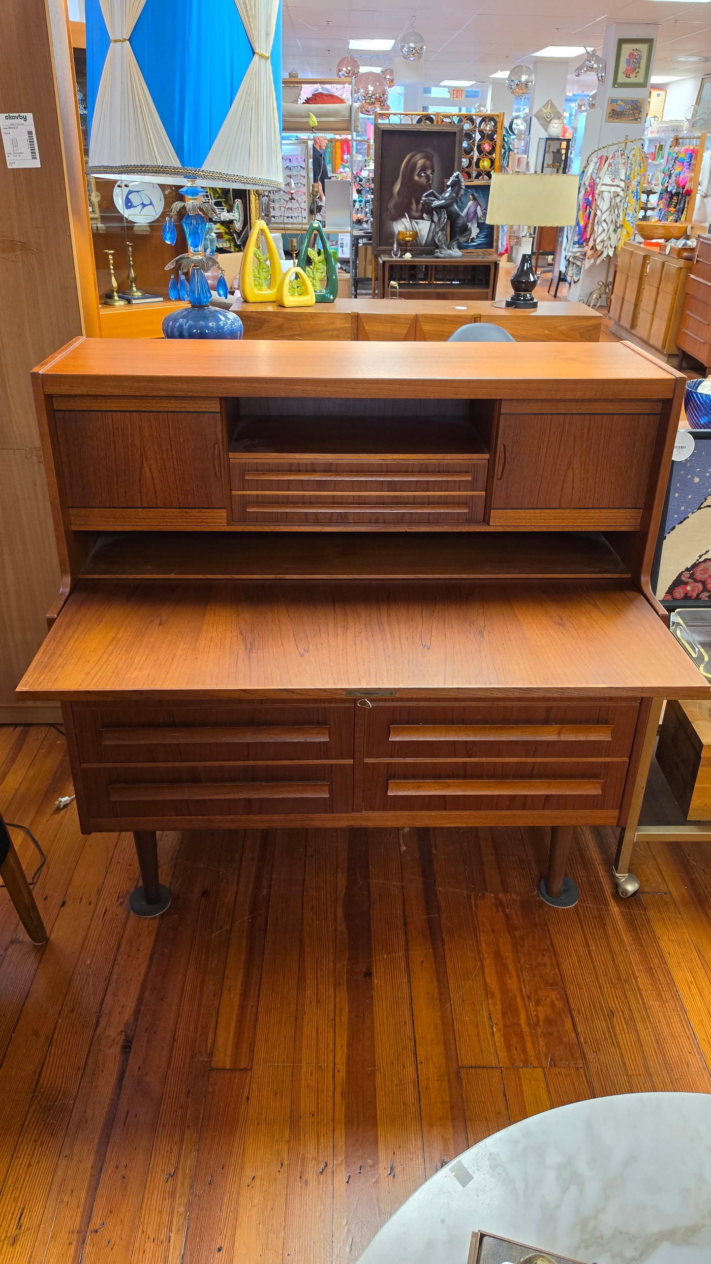 Danish Teak Secretary by Sigfrid Omann