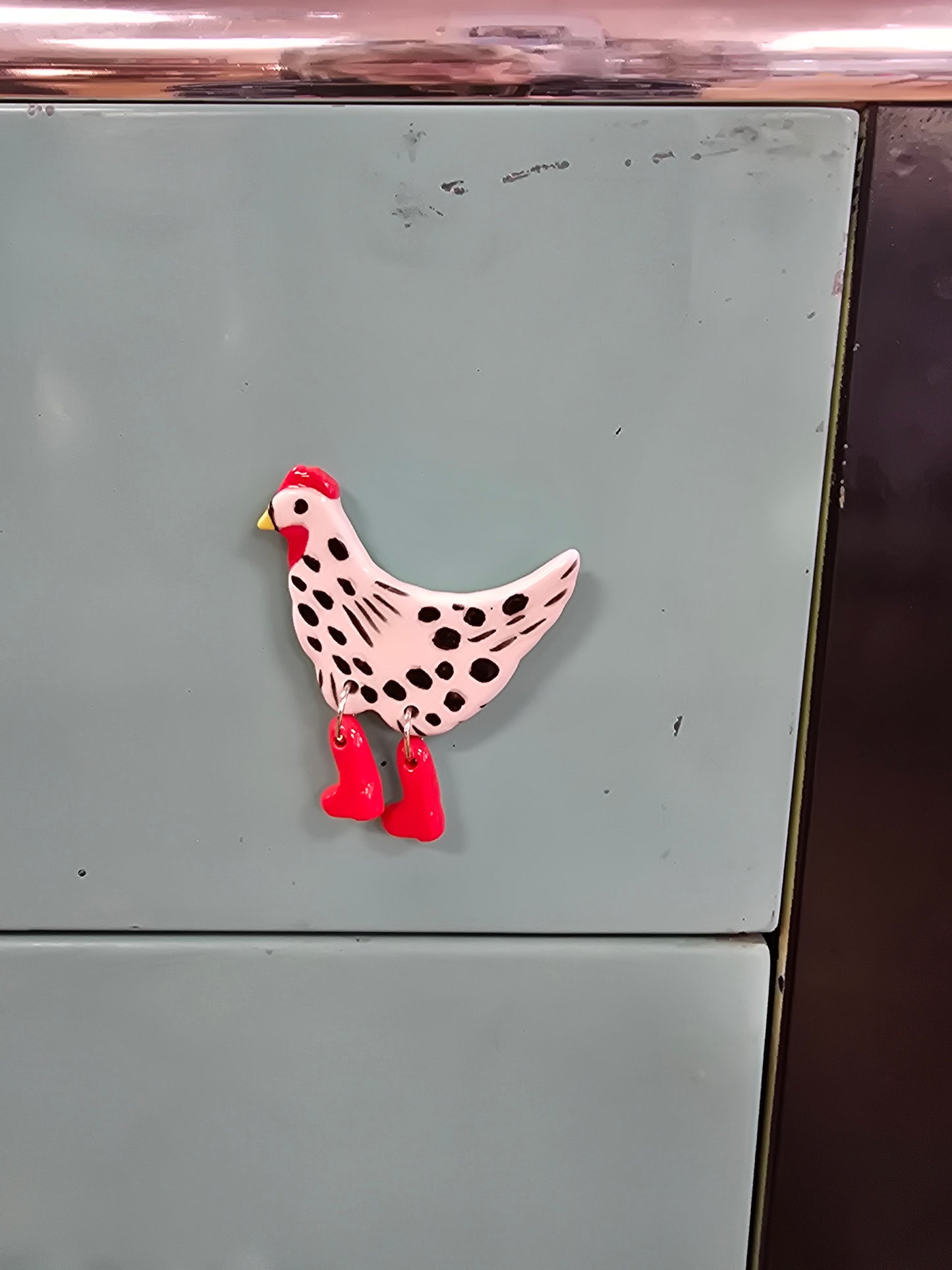 Stoneware Animal Fridge Magnet