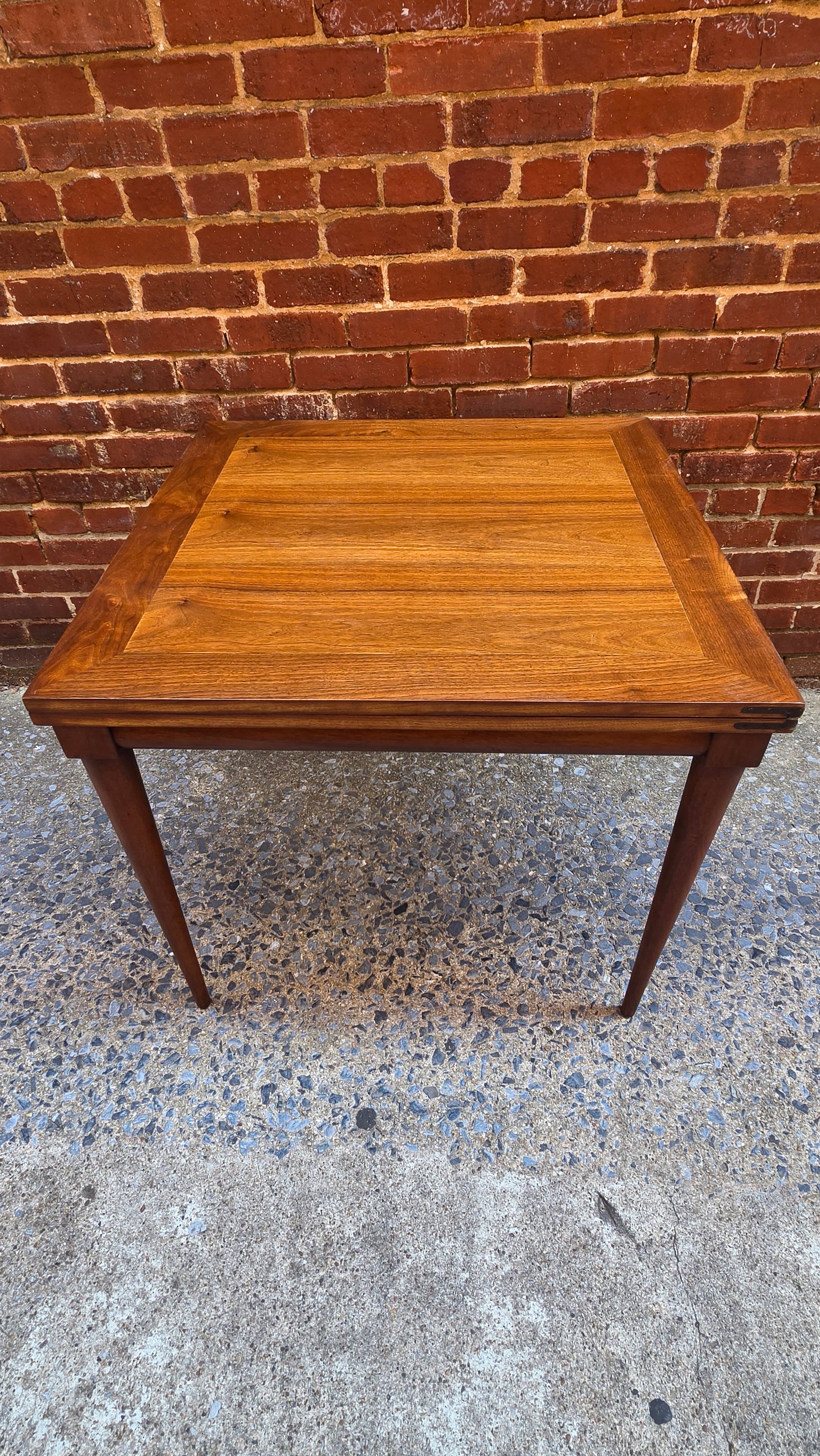 Antique Walnut Pub Game Table
