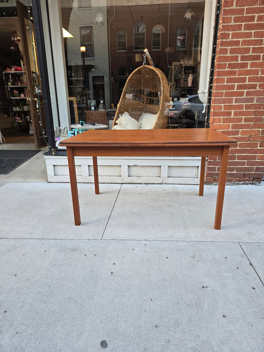 Teak Expandable Dining Table 0326008
