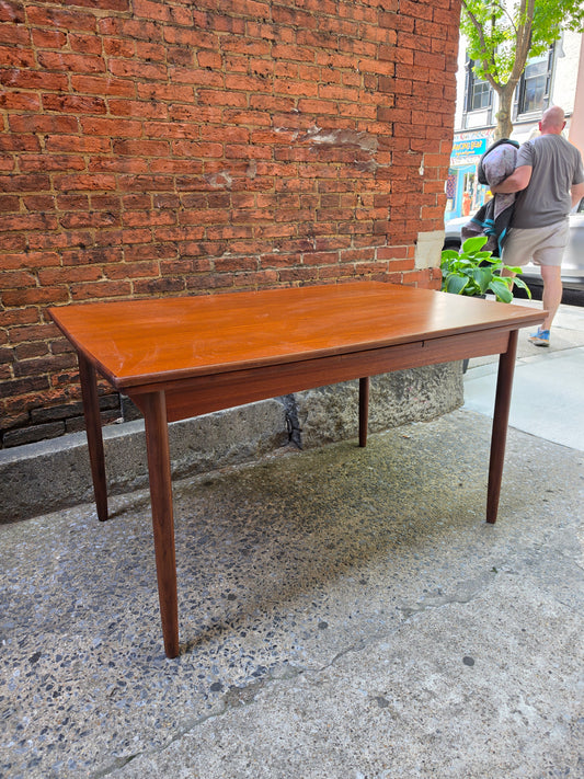 0526016 Early Danish Teak Dining Table