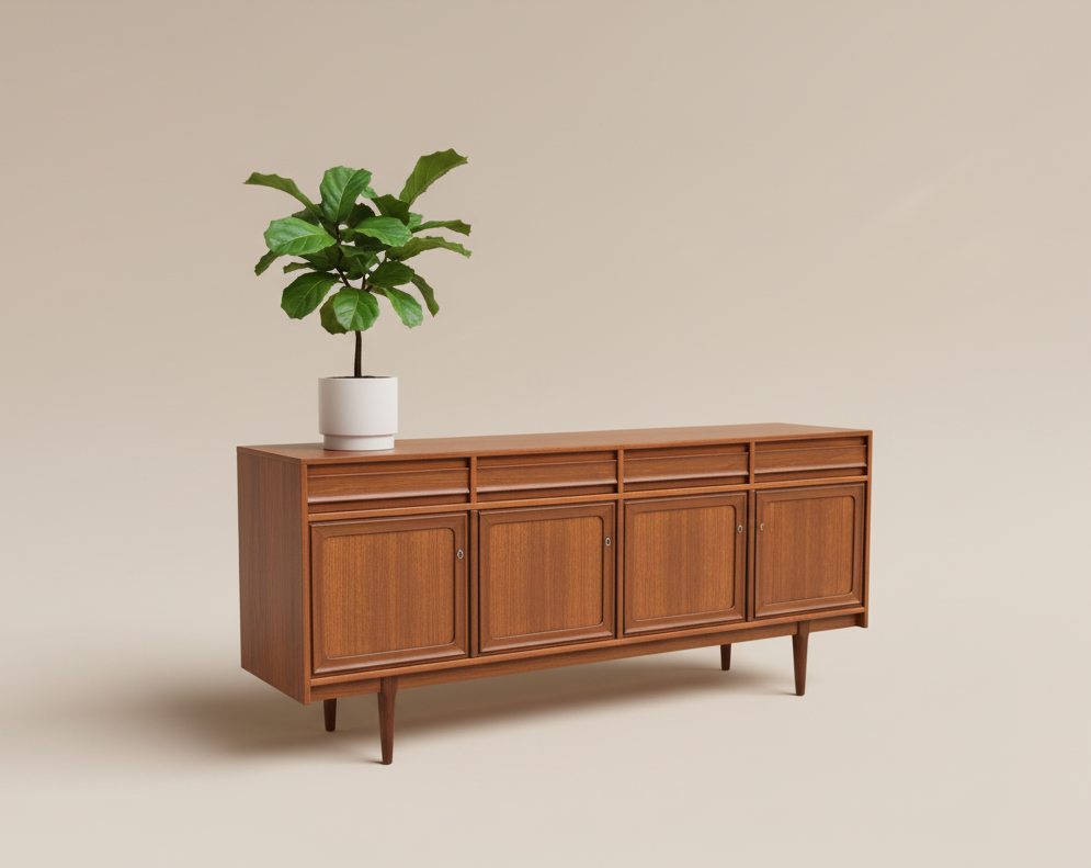 Danish Teak Credenza 2602001