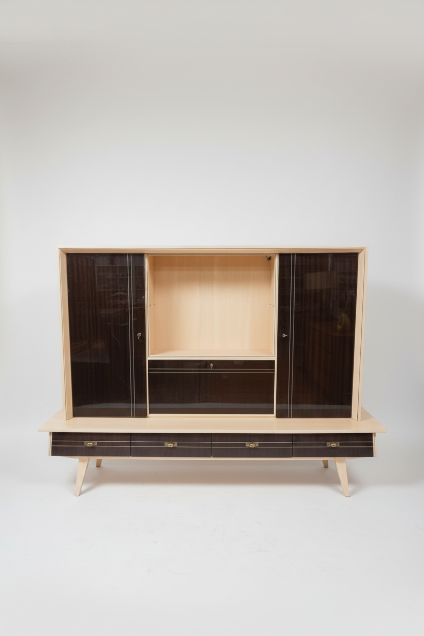 German Shrunk Bar Cabinet