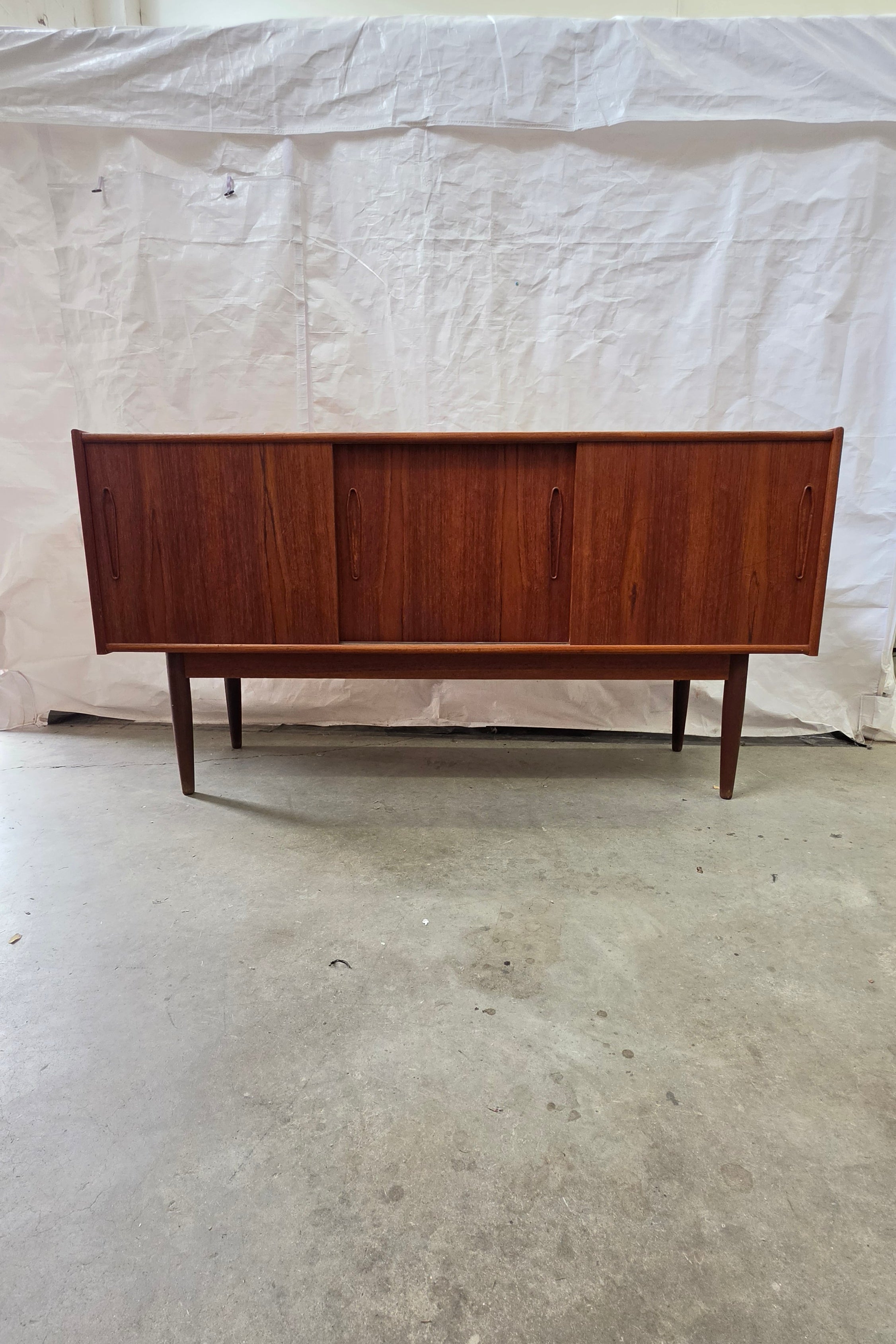 3658 Danish Teak Credenza