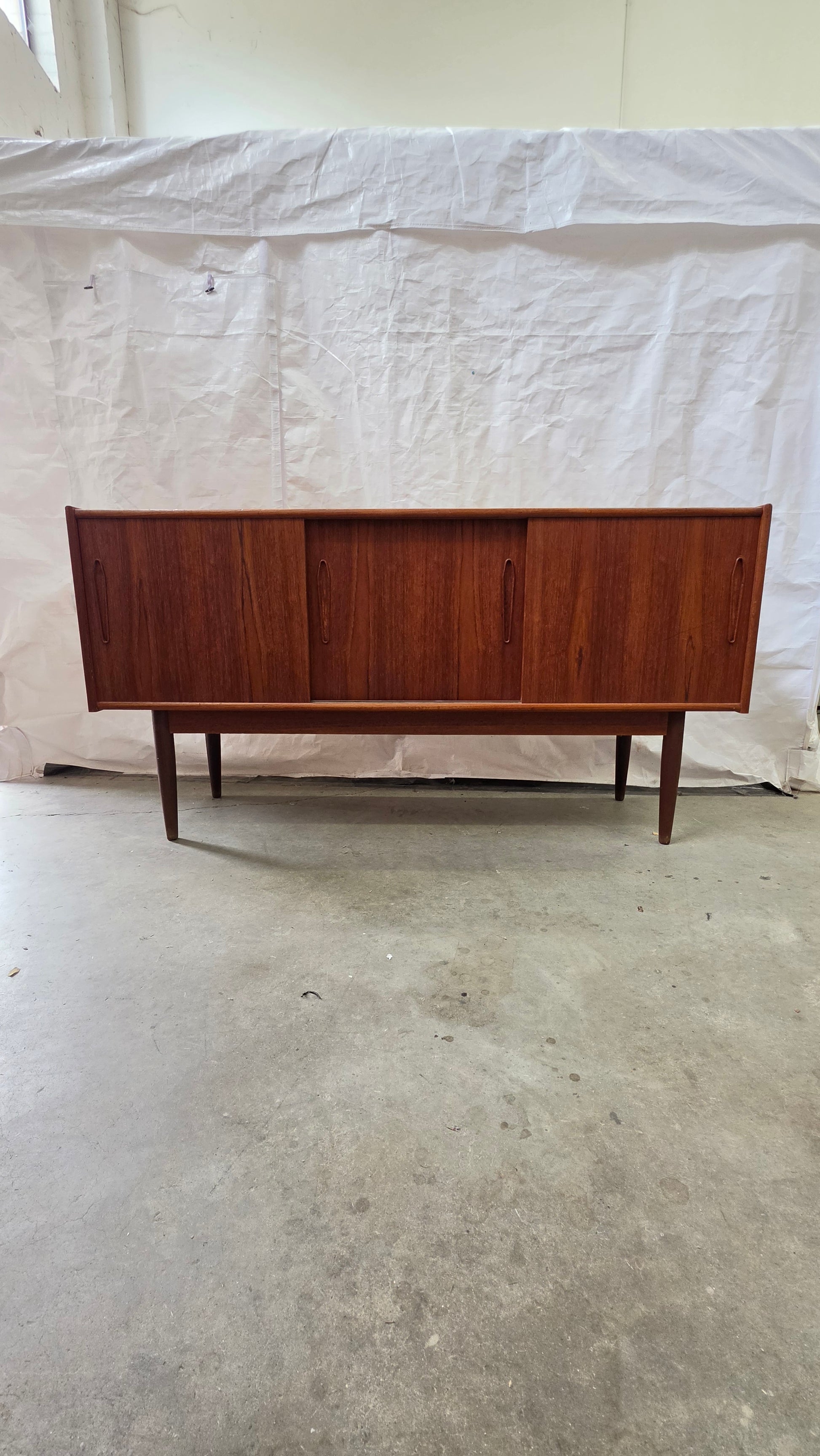 3658 Danish Teak Credenza
