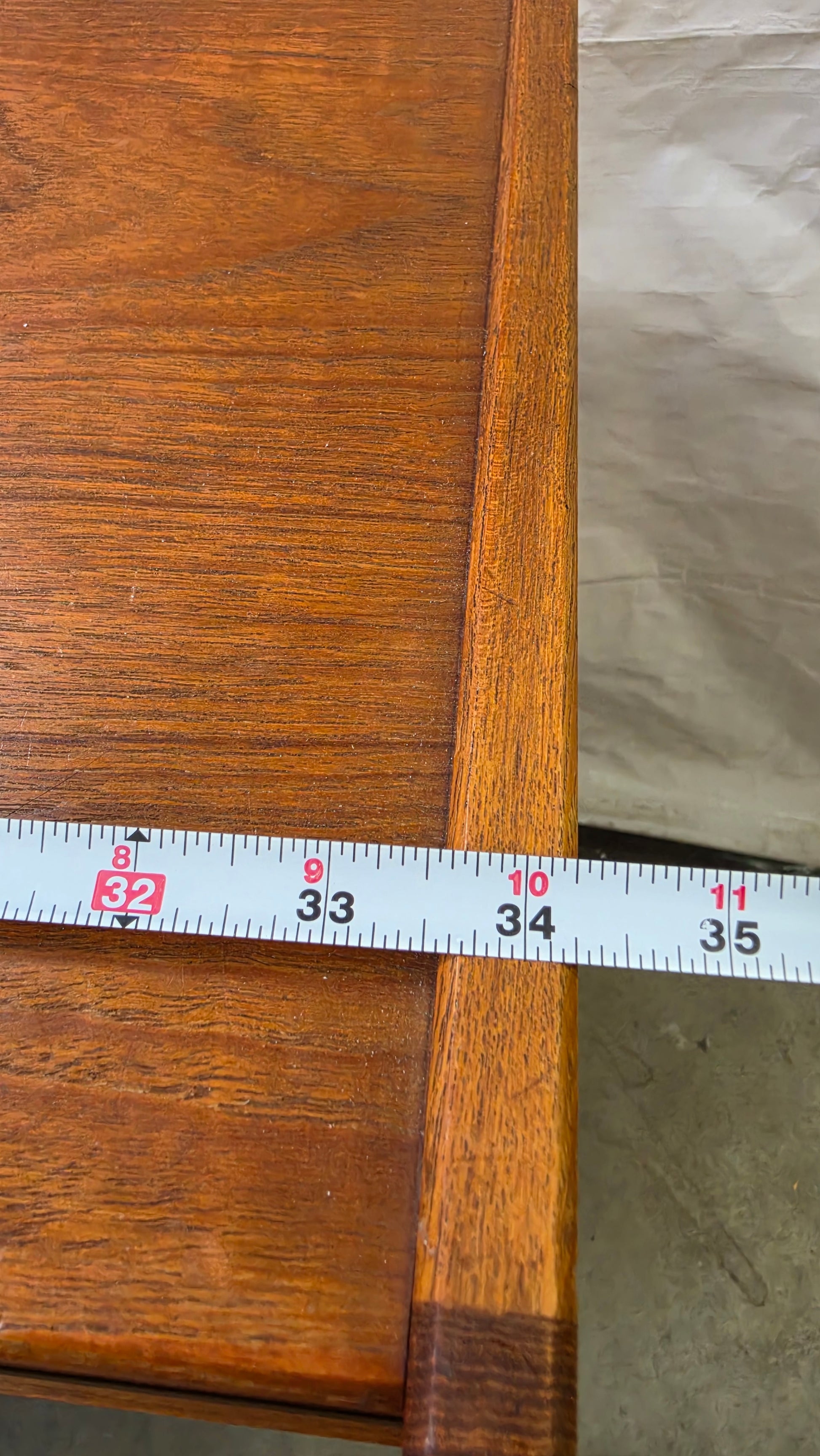 Danish Teak Slant Front Bar Cabinet