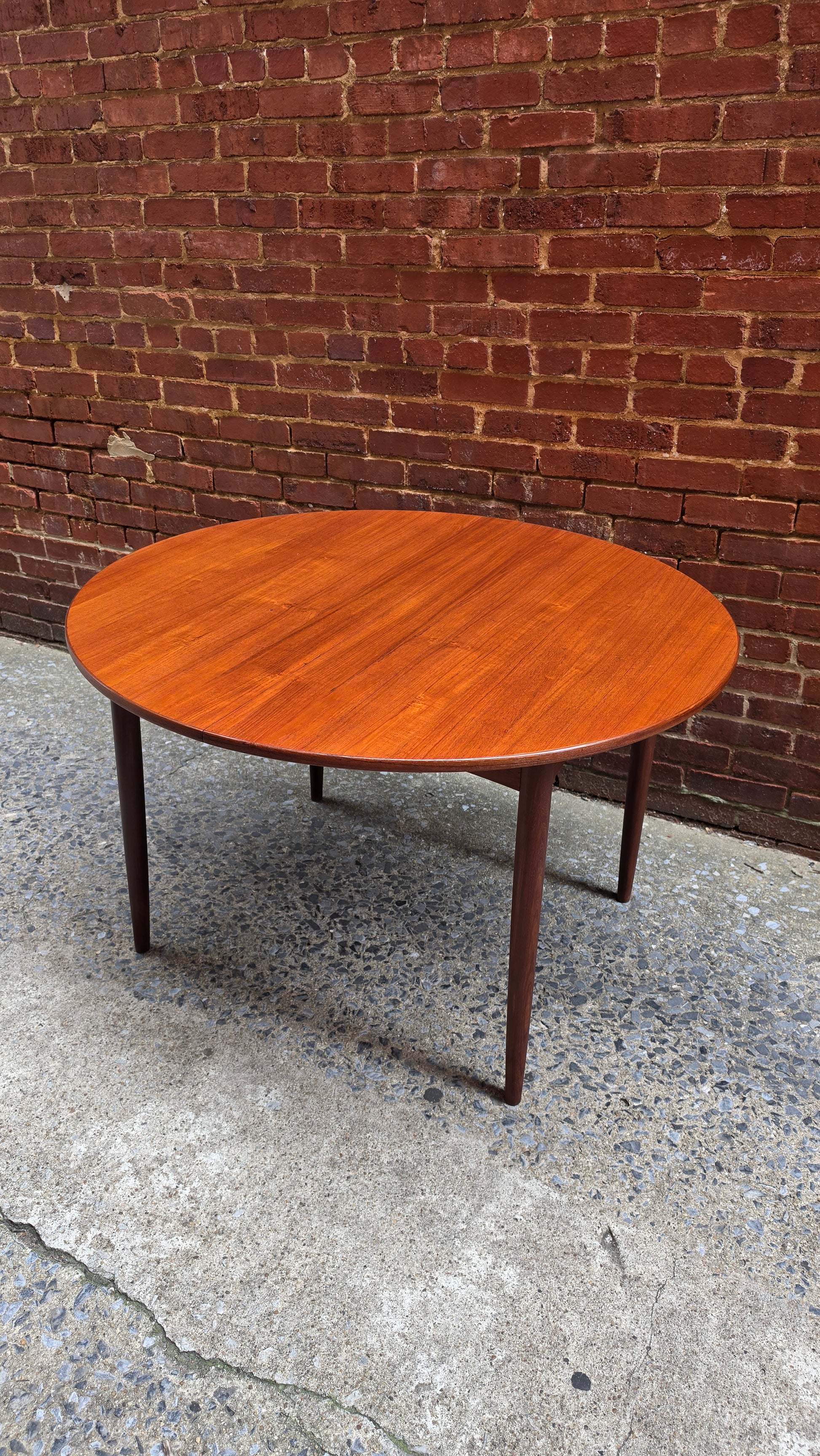 Danish Teak Round Table