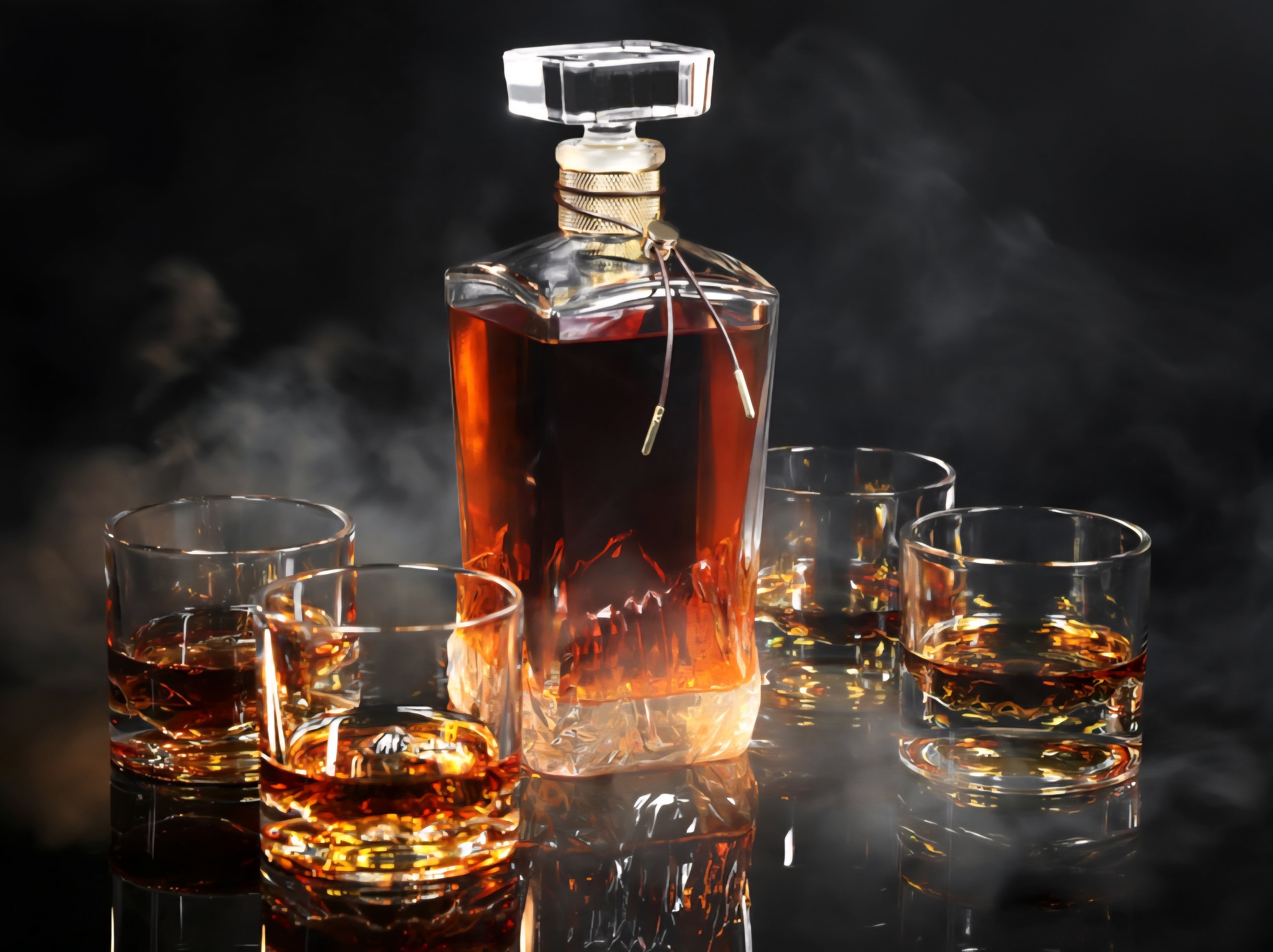 Crystal Whiskey Glassware