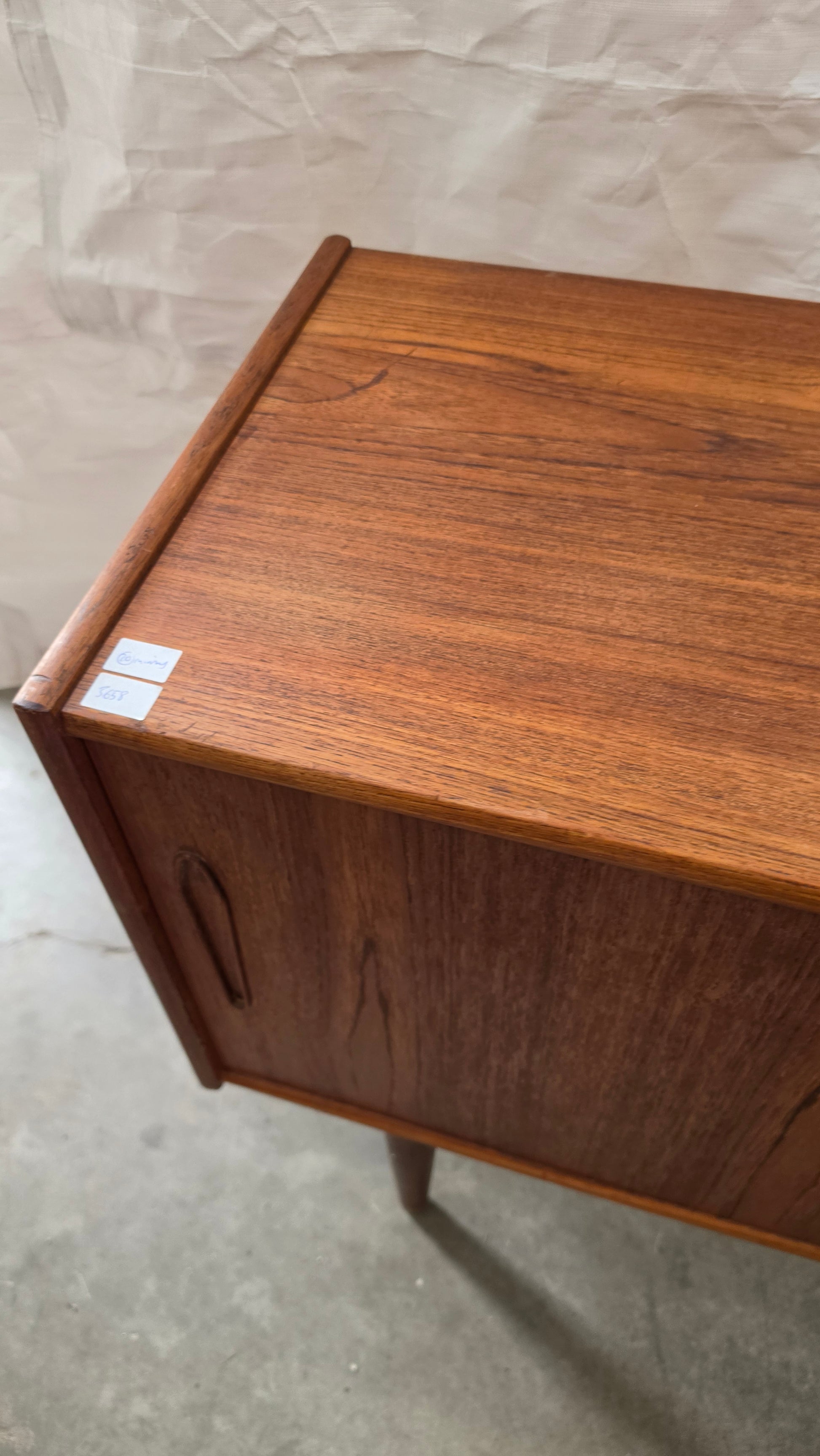 3658 Danish Teak Credenza