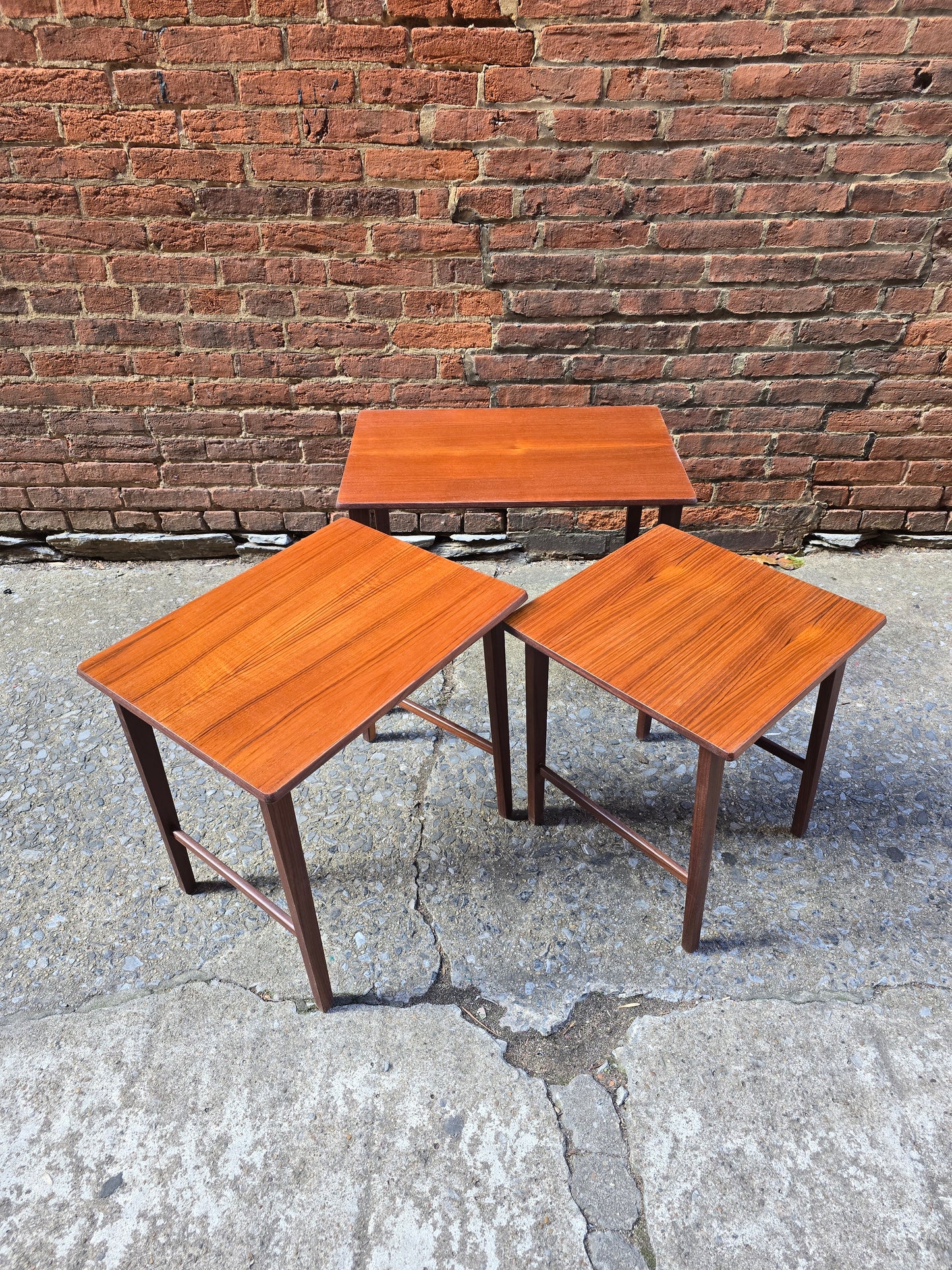Danish Teak Nesting Tables 1125006