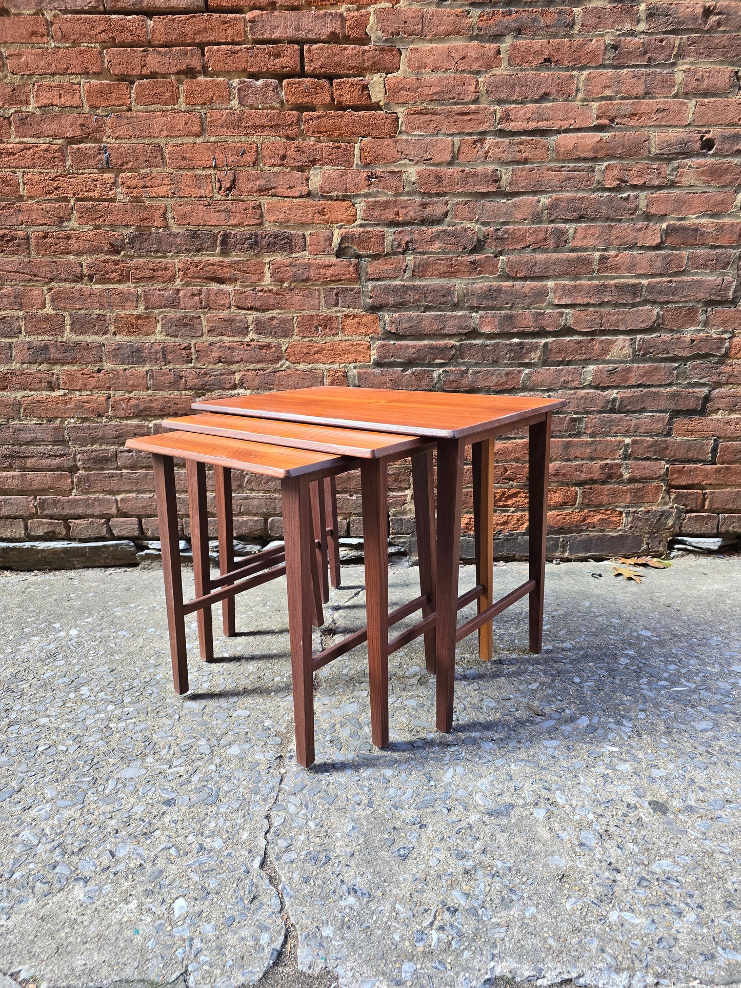Danish Teak Nesting Tables 1125006