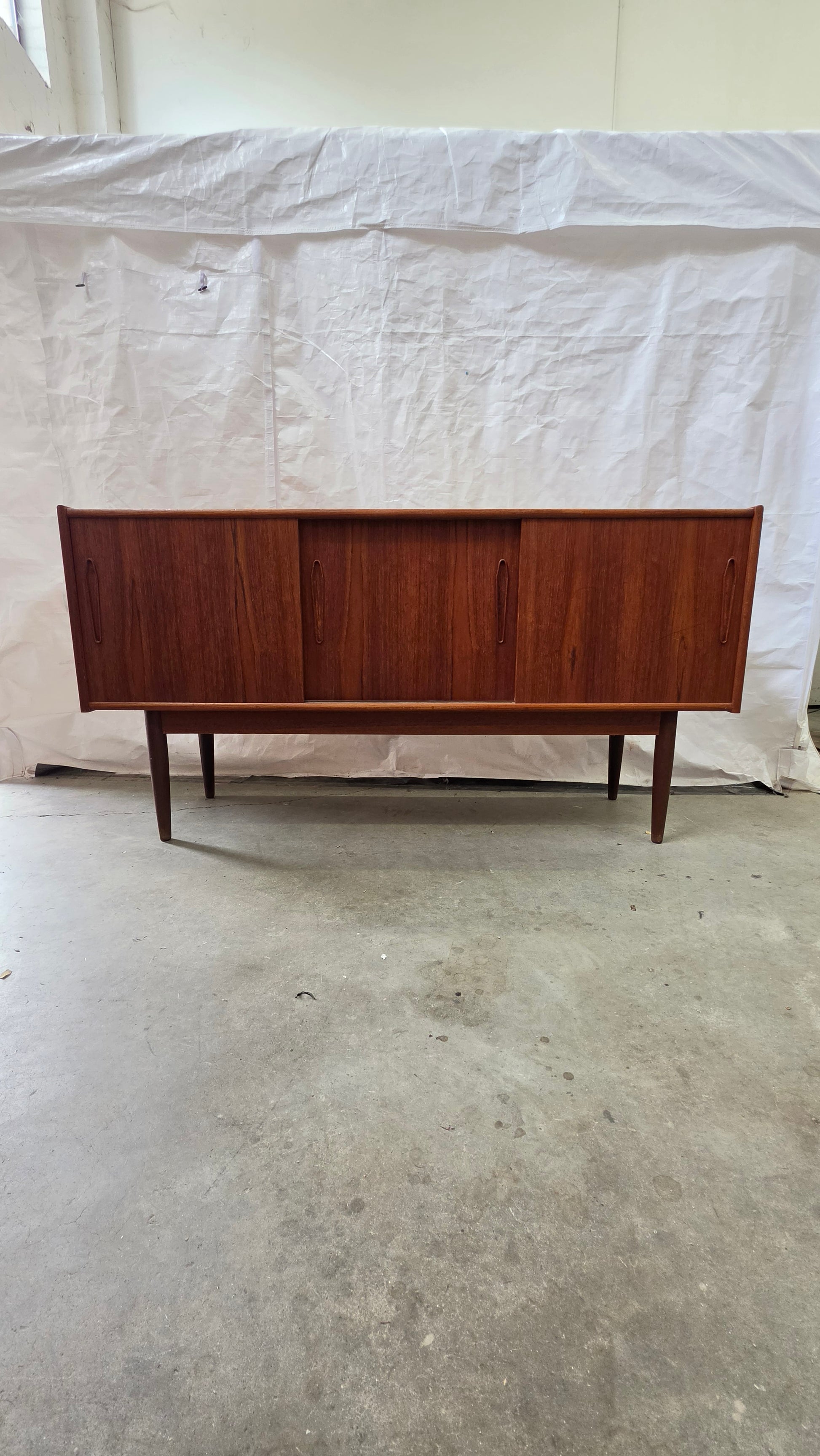 3658 Danish Teak Credenza