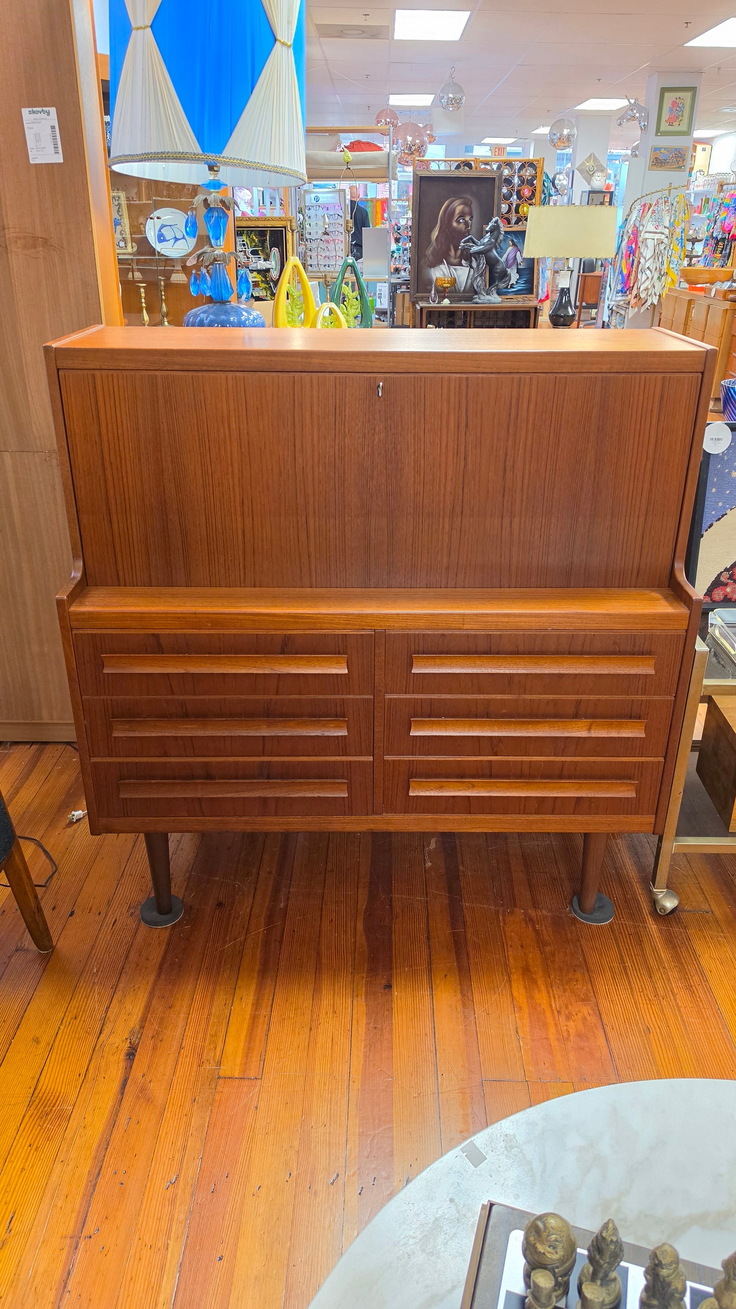 Danish Teak Secretary by Sigfrid Omann