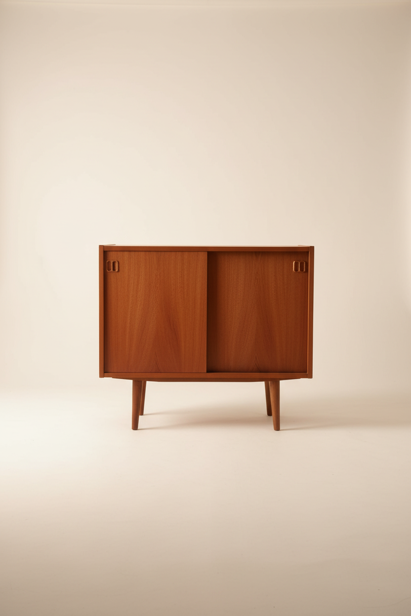 Petite Danish Teak Credenza (2 available)