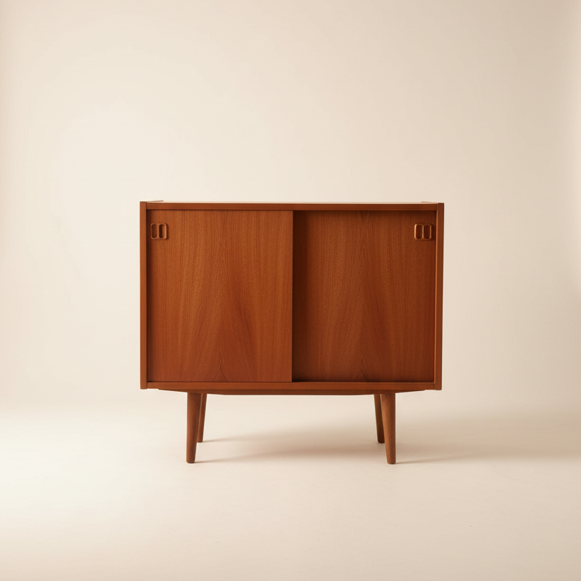 Petite Danish Teak Credenza (2 available)
