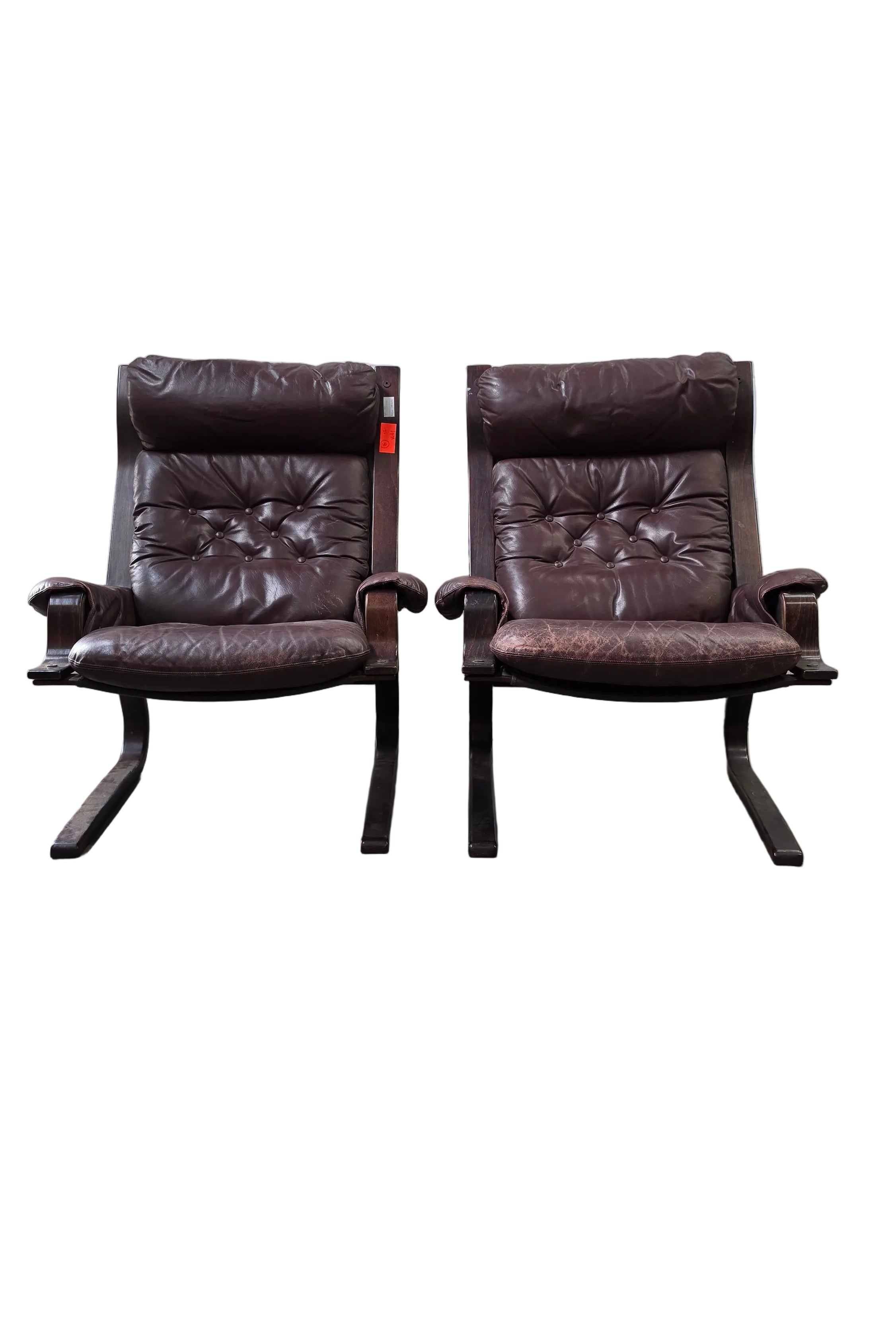 Danish Lounge Chairs Pair