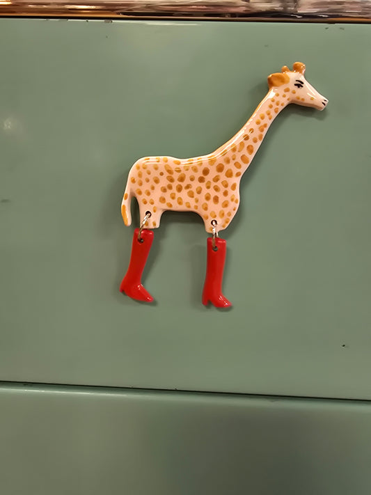 Stoneware Animal Fridge Magnet